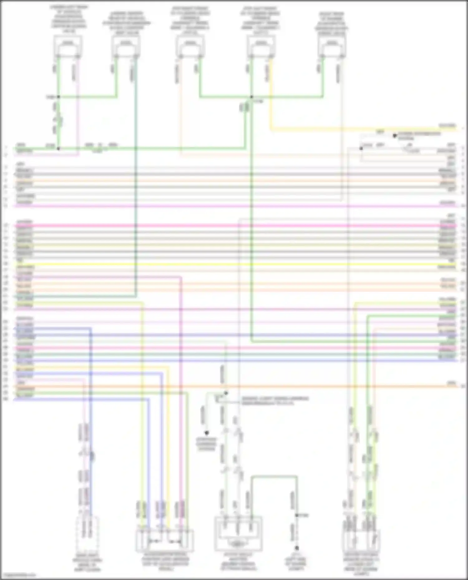 Edge Ford III (2023-2024): Wiring diagram engine performance 2.0l turbo (3 of 9)