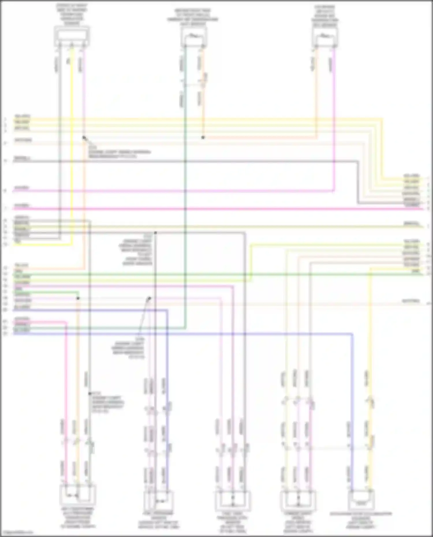 Edge Ford III (2023-2024): Wiring diagram engine performance 2.0l turbo (5 of 9)