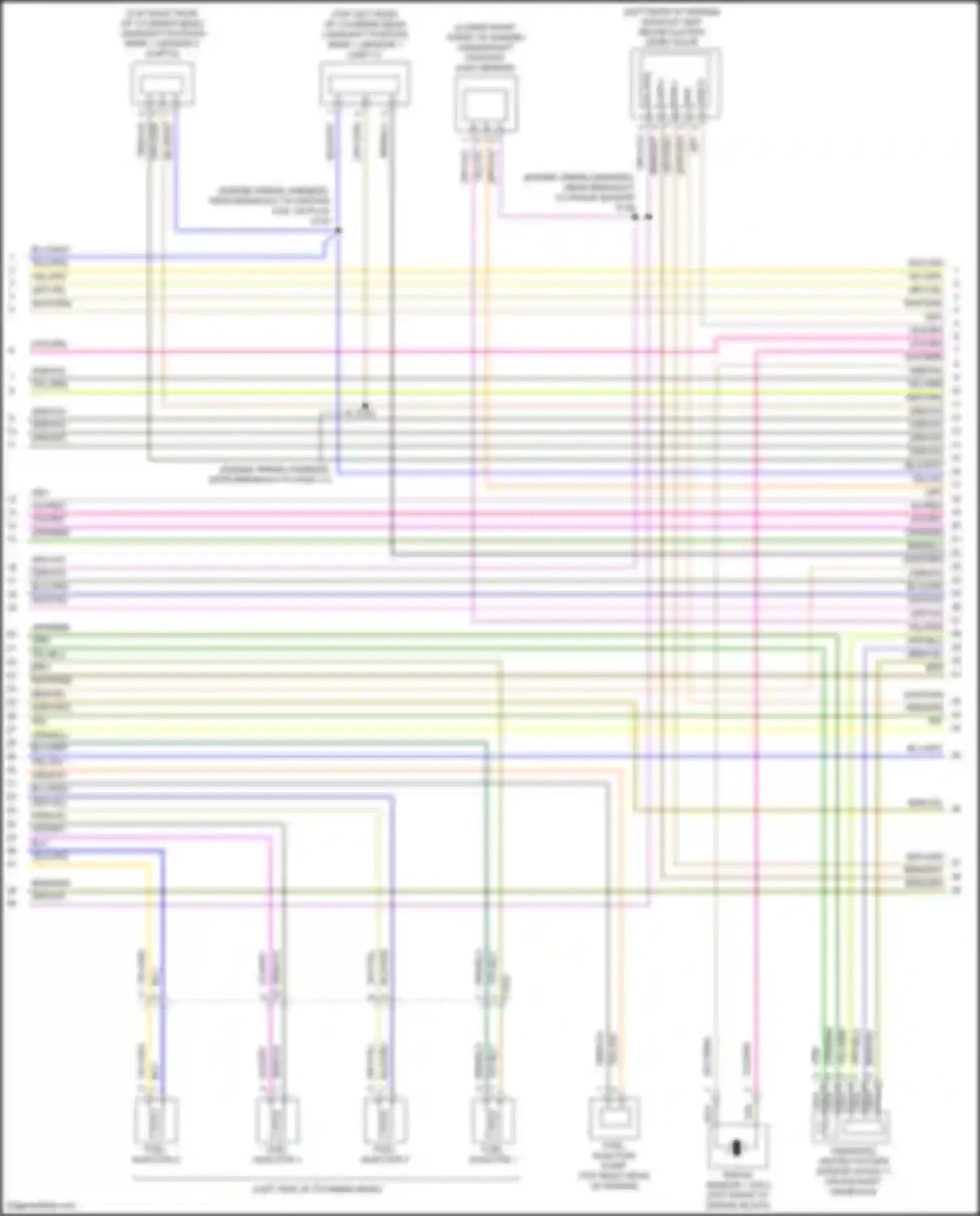 Edge Ford III (2023-2024): Wiring diagram engine performance 2.0l turbo (8 of 9)