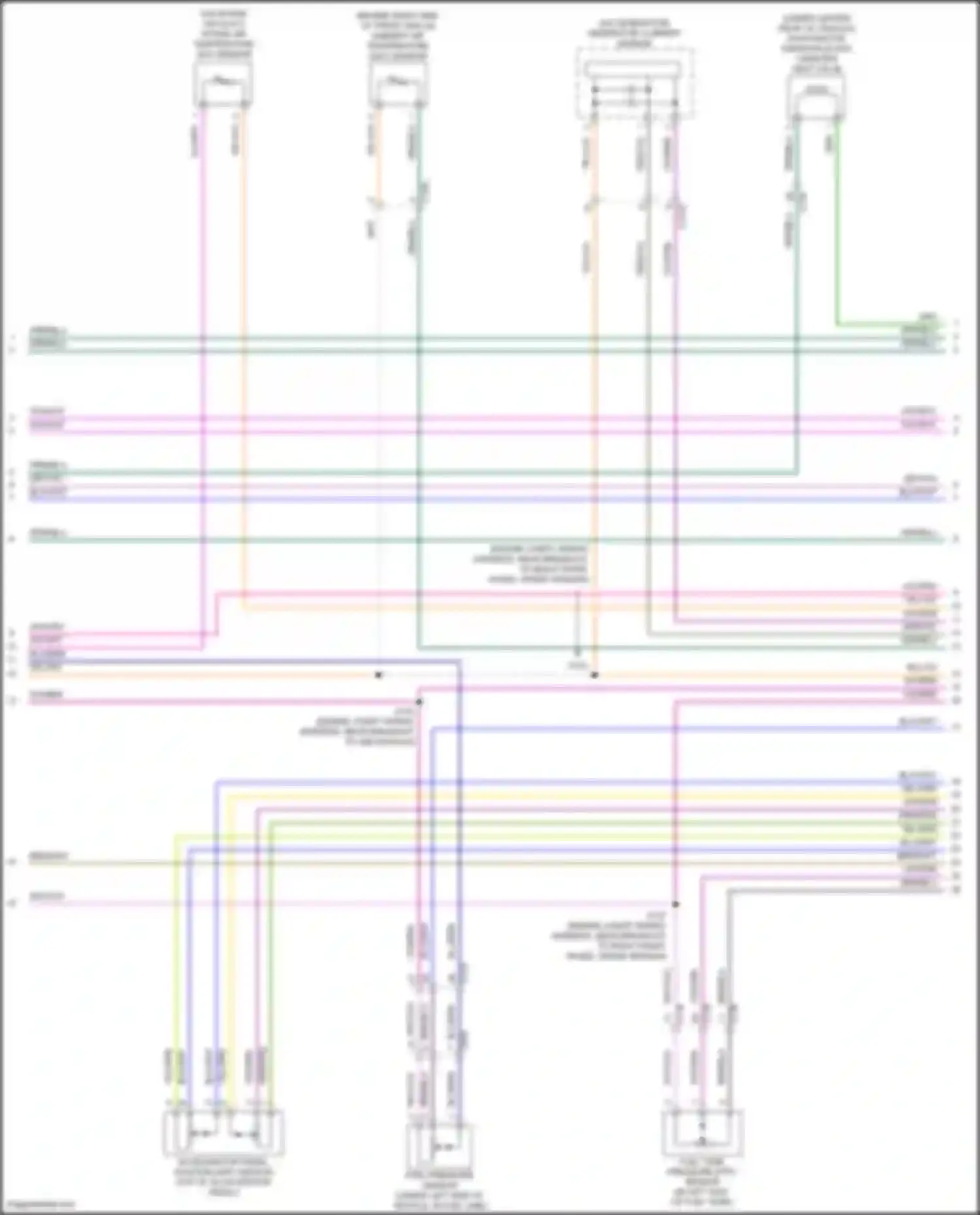 Edge Ford III (2023-2024): Wiring diagram engine performance 2.7l turbo (2 of 11)