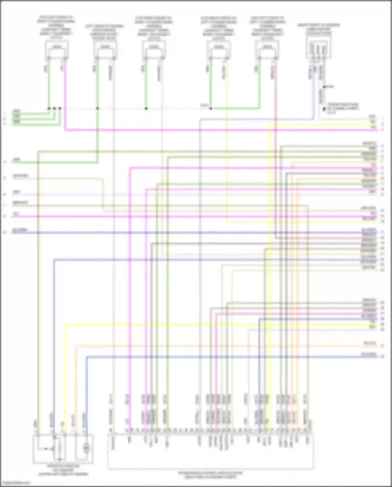 Edge Ford III (2023-2024): Wiring diagram engine performance 2.7l turbo (8 of 11)
