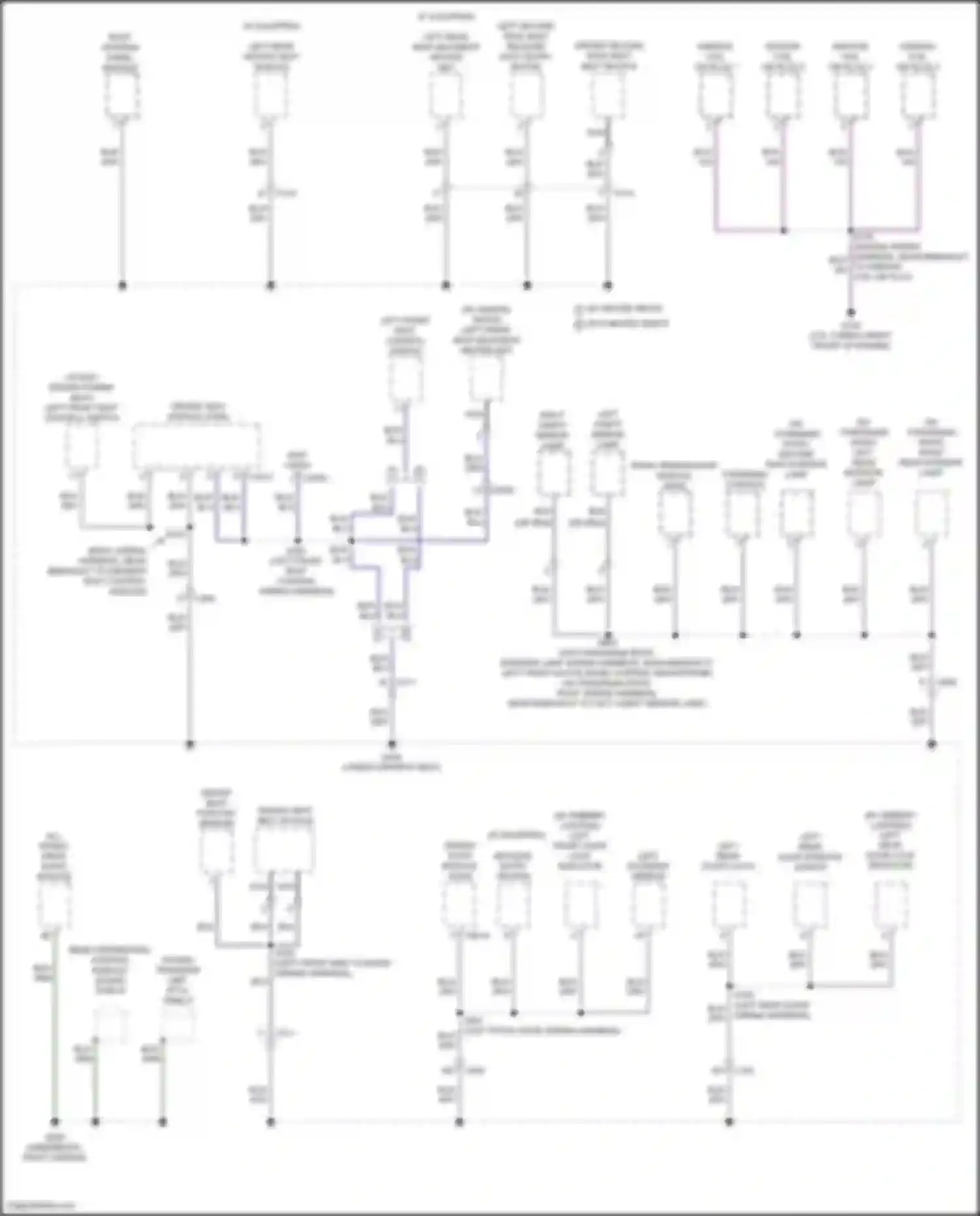 Edge Ford III (2023-2024): Ground distribution circuit (3 of 5)