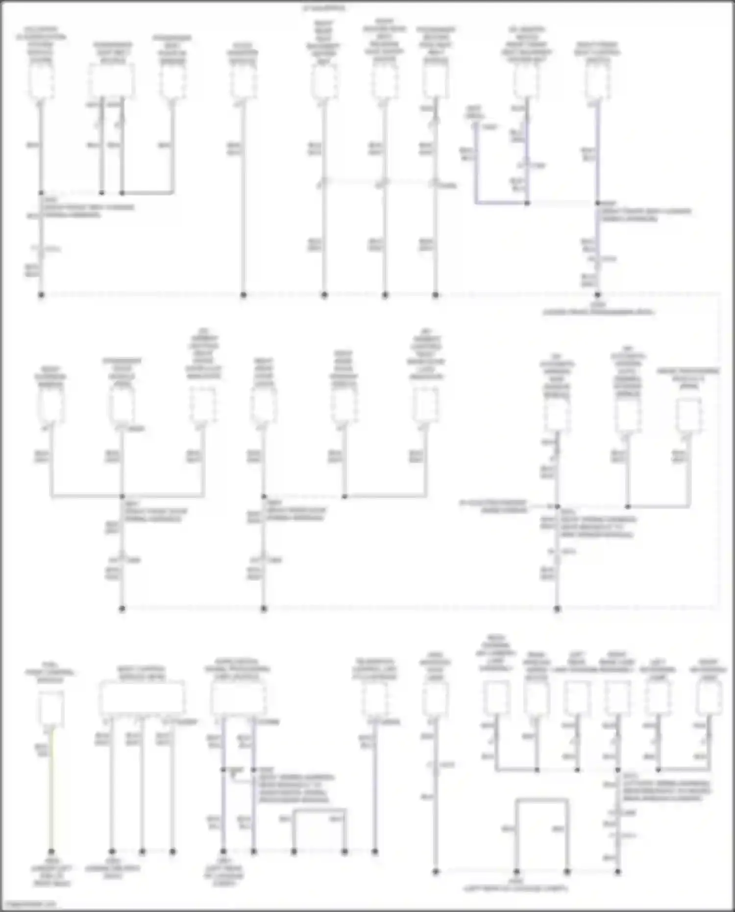 Edge Ford III (2023-2024): Ground distribution circuit (4 of 5)