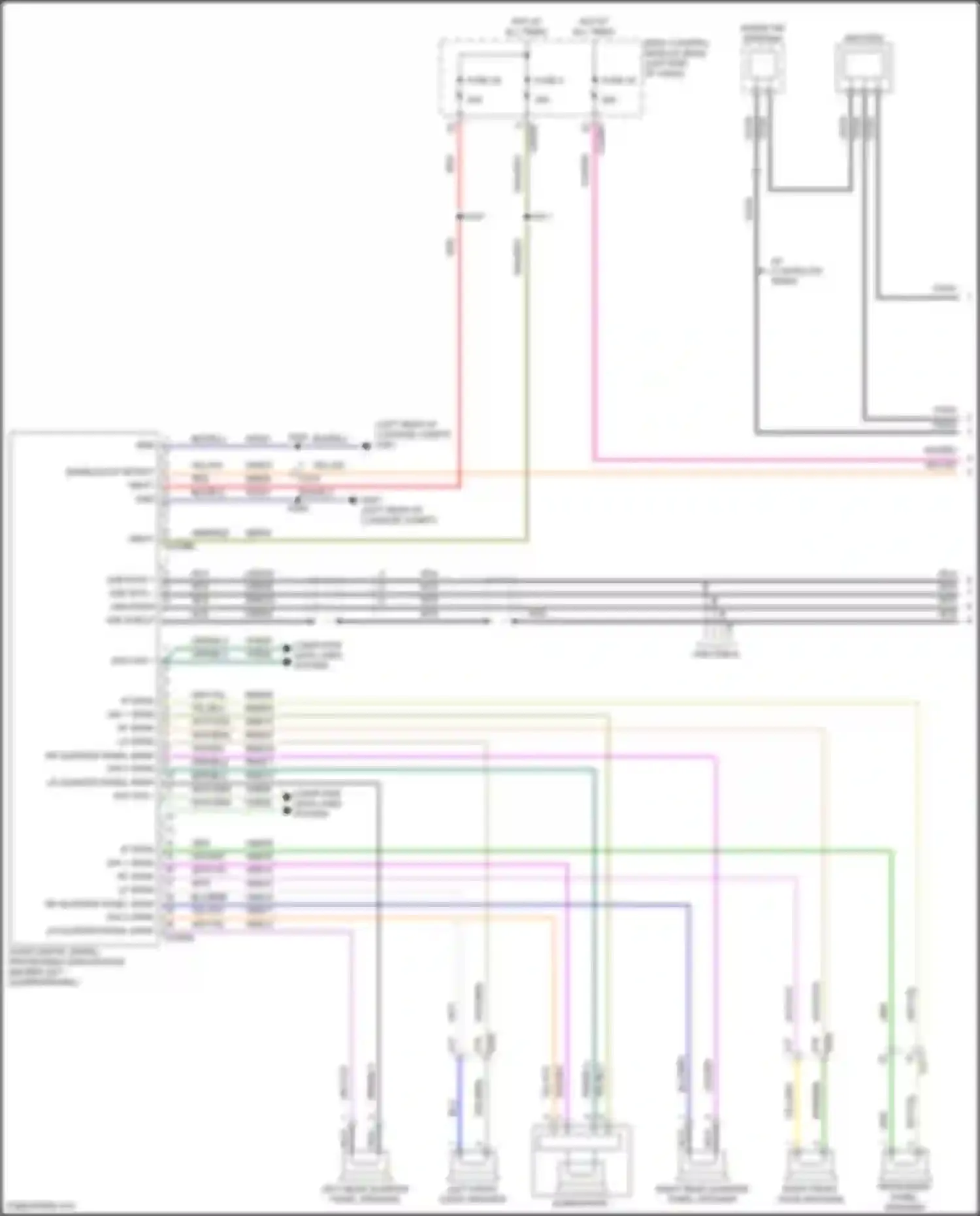 Edge Ford III (2023-2024): Navigation circuit, 12 speakers (1 of 5)