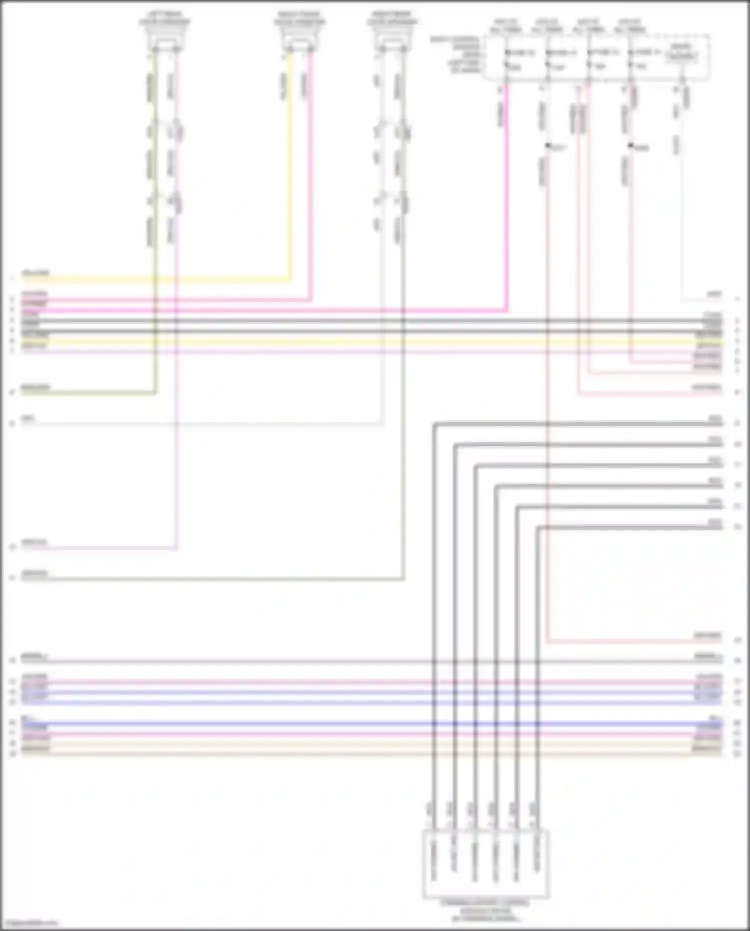 Edge Ford III (2023-2024): Navigation circuit, 6 speakers (2 of 4)