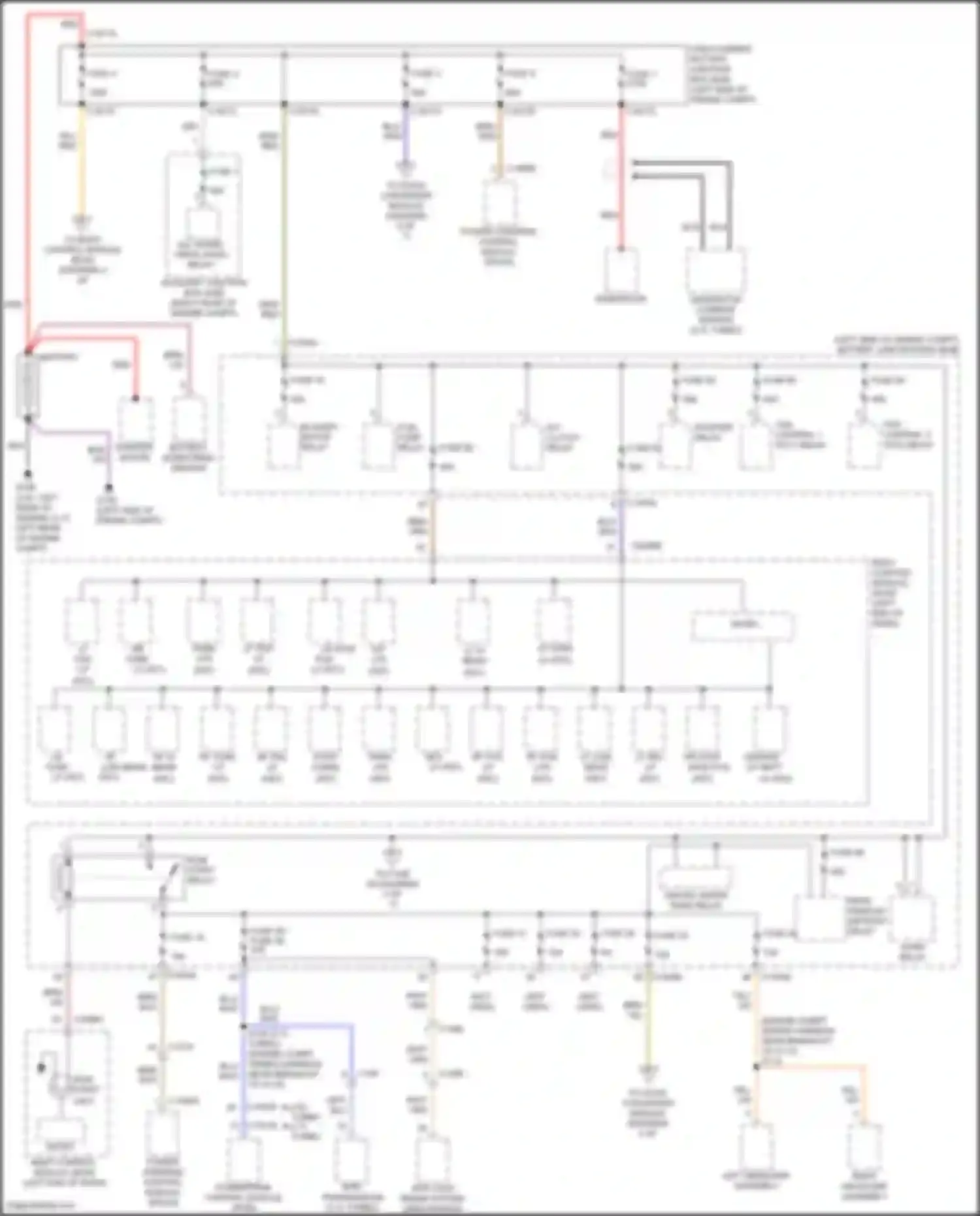 Edge Ford III (2023-2024): Power distribution circuit (1 of 7)