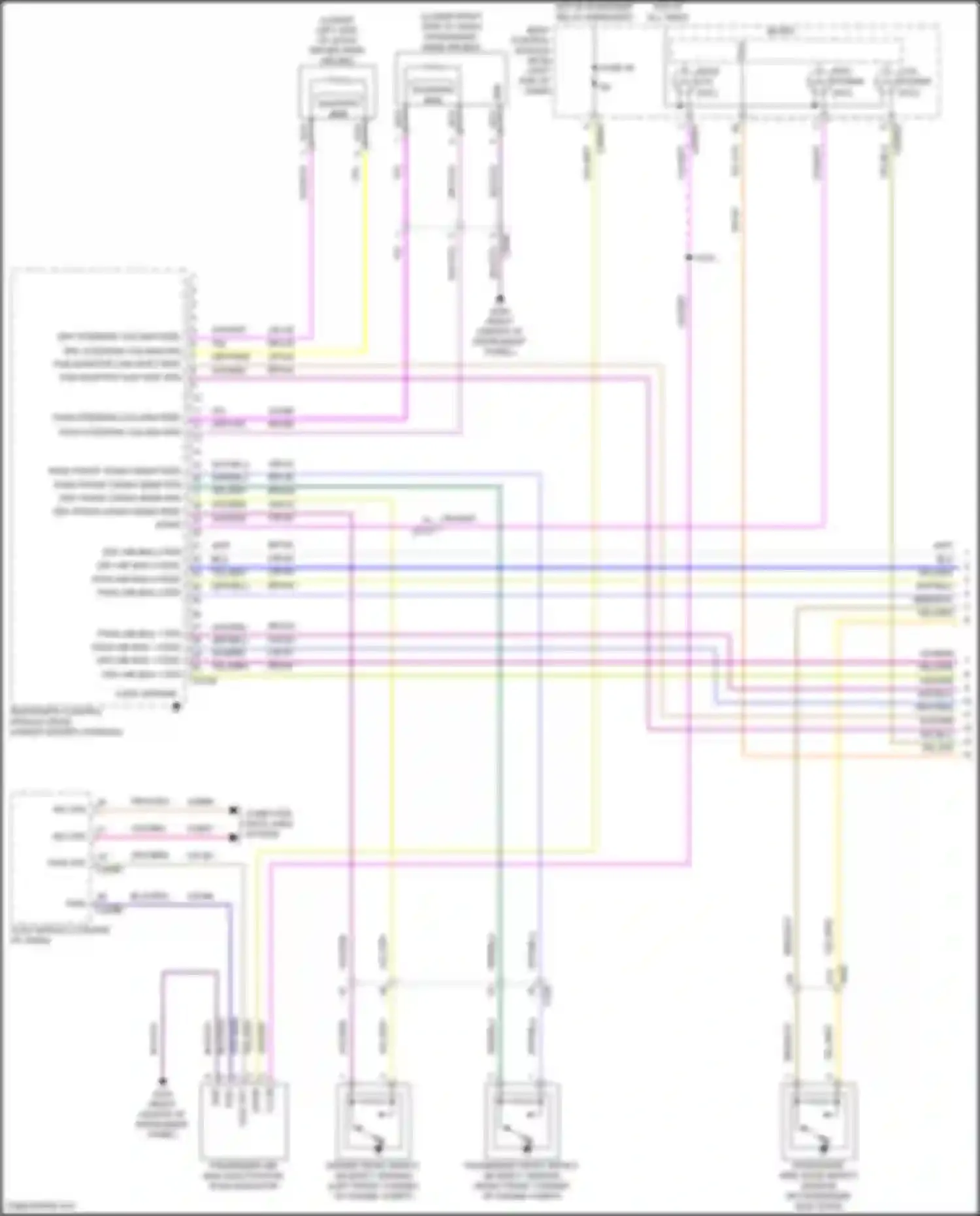 Edge Ford III (2023-2024): Supplemental restraints circuit (1 of 4)