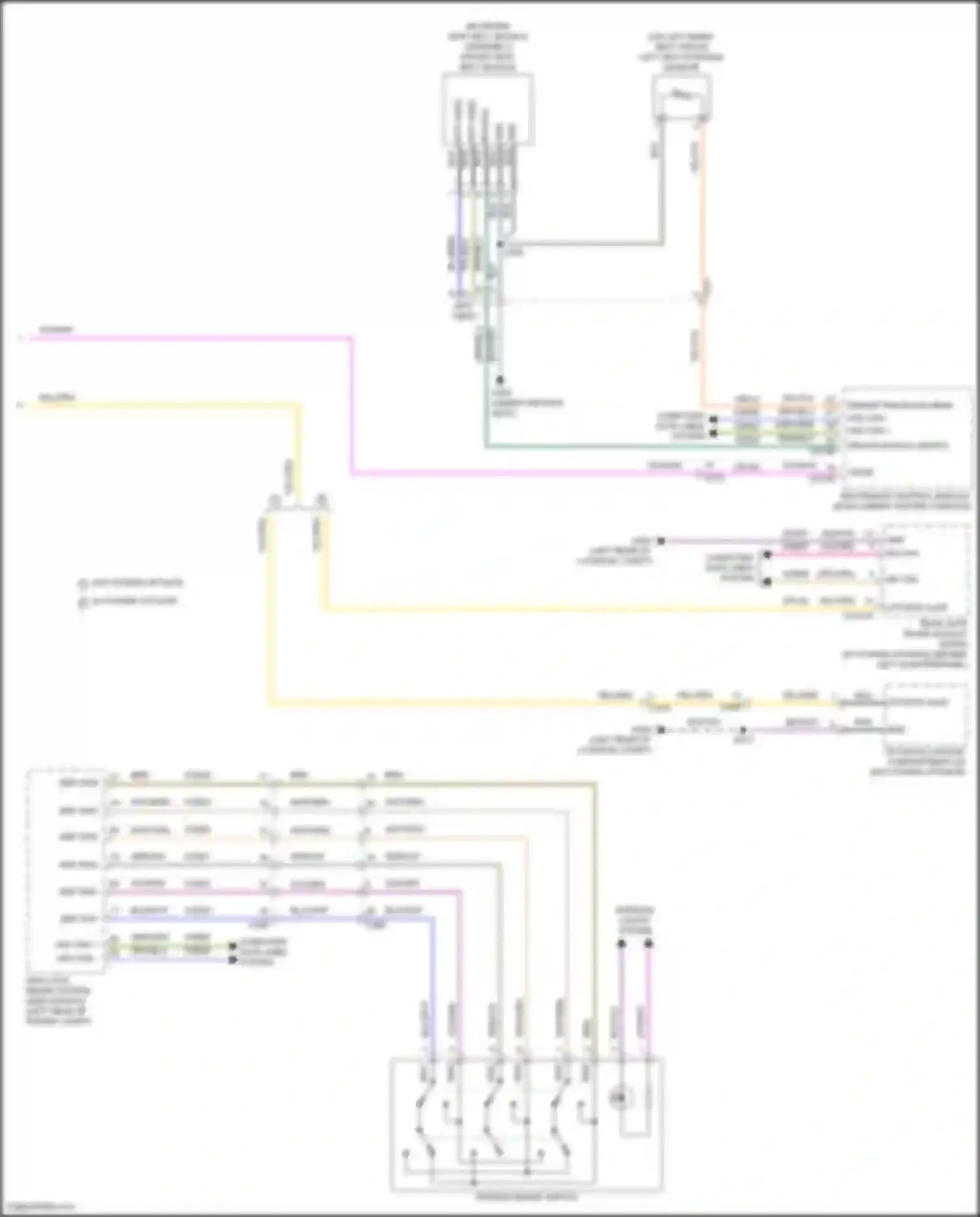 Edge Ford III (2023-2024): Chime circuit (2 of 2)