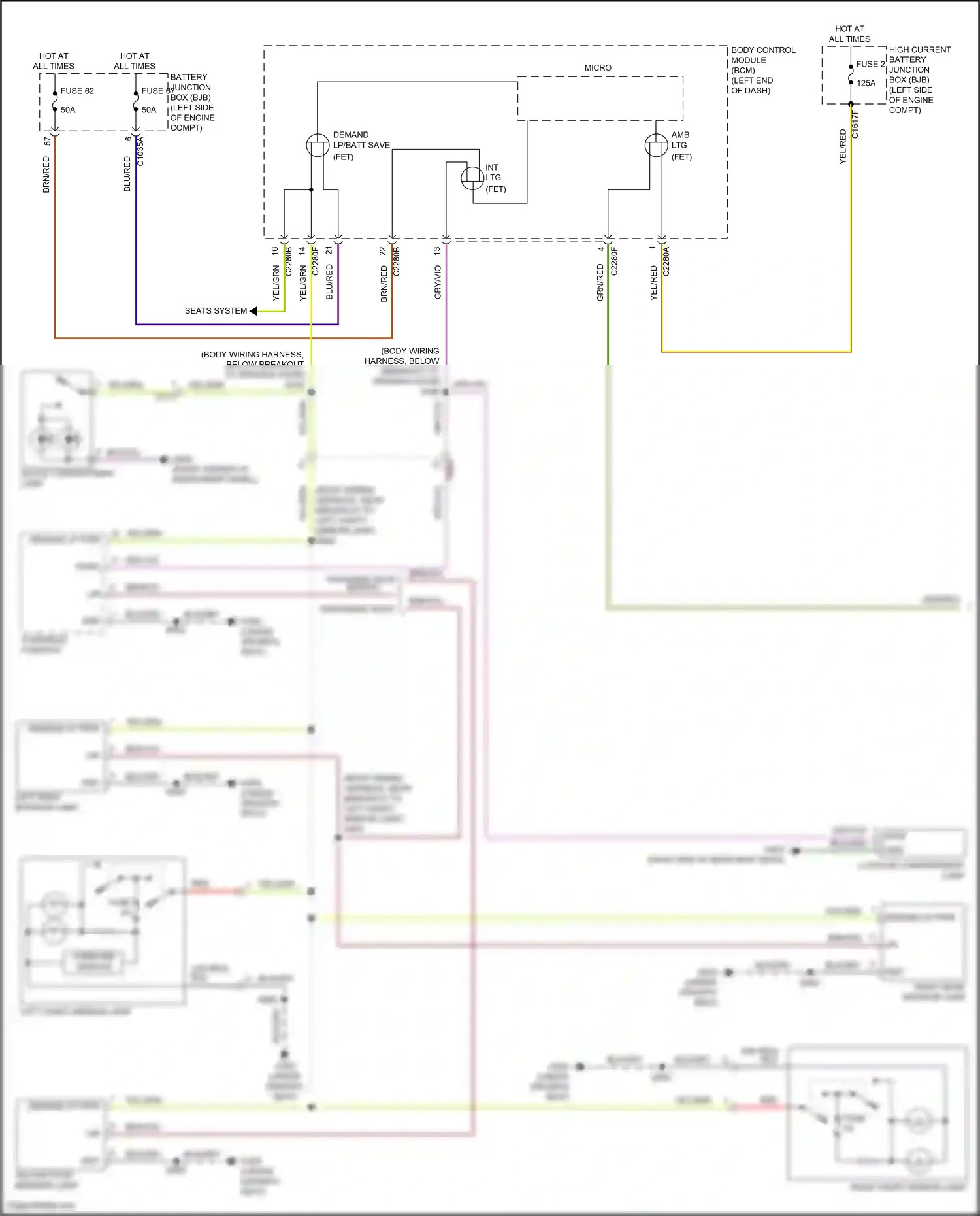 Wiring diagram blk for Ford Edge III (2023-2024) (34 of 46)