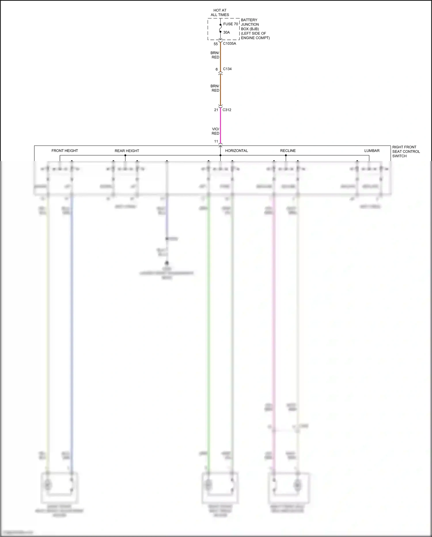 Wiring diagram blu for Ford Edge III (2023-2024) (19 of 83)