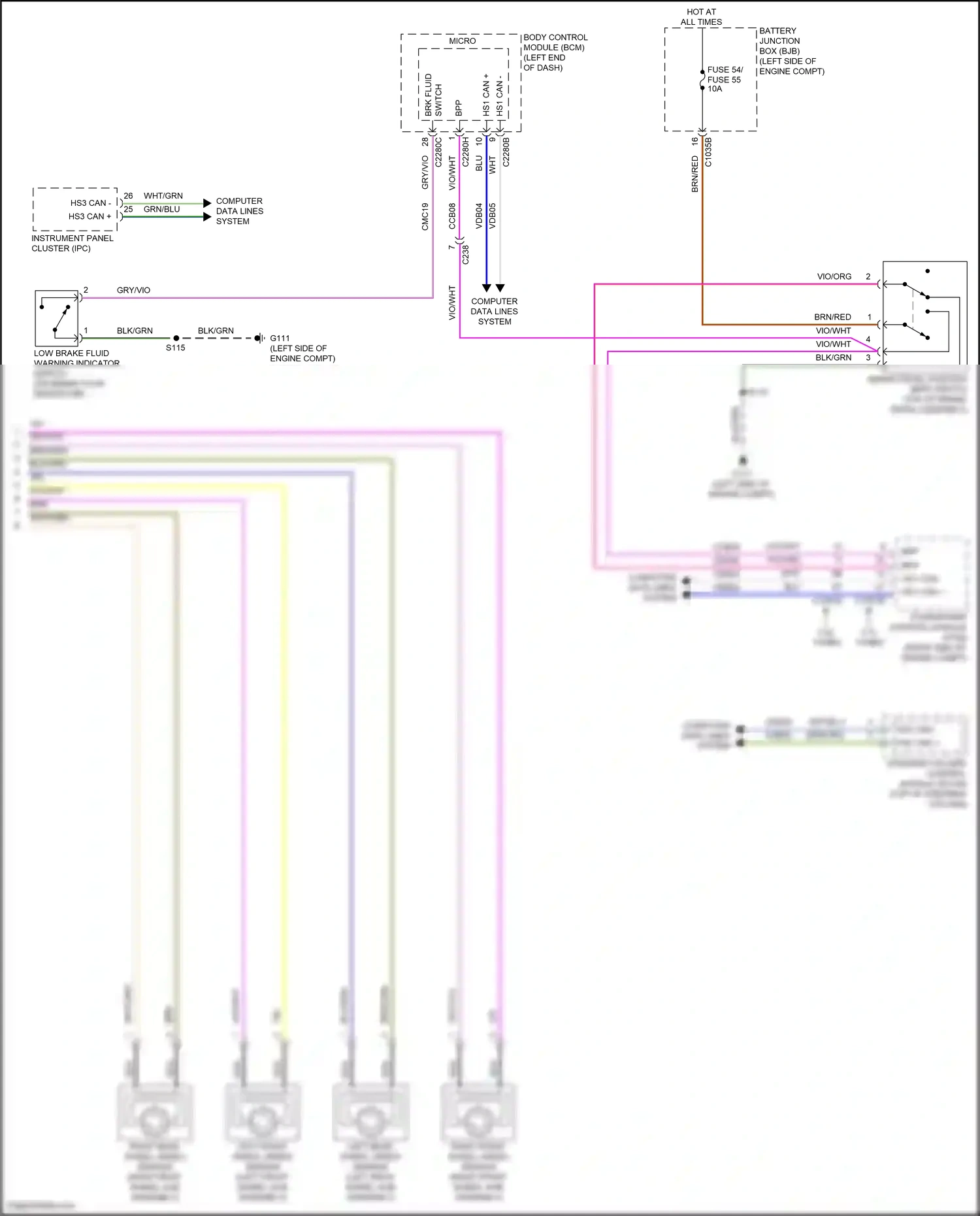 Wiring diagram brn for Ford Edge III (2023-2024) (22 of 58)