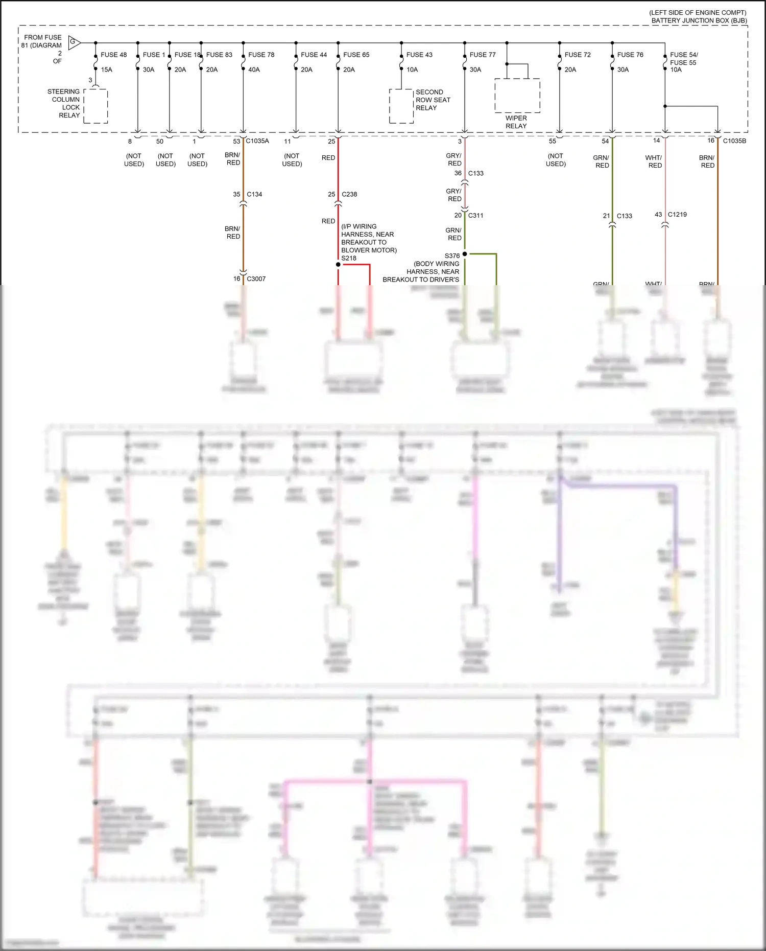 Wiring diagram brn for Ford Edge III (2023-2024) (6 of 58)