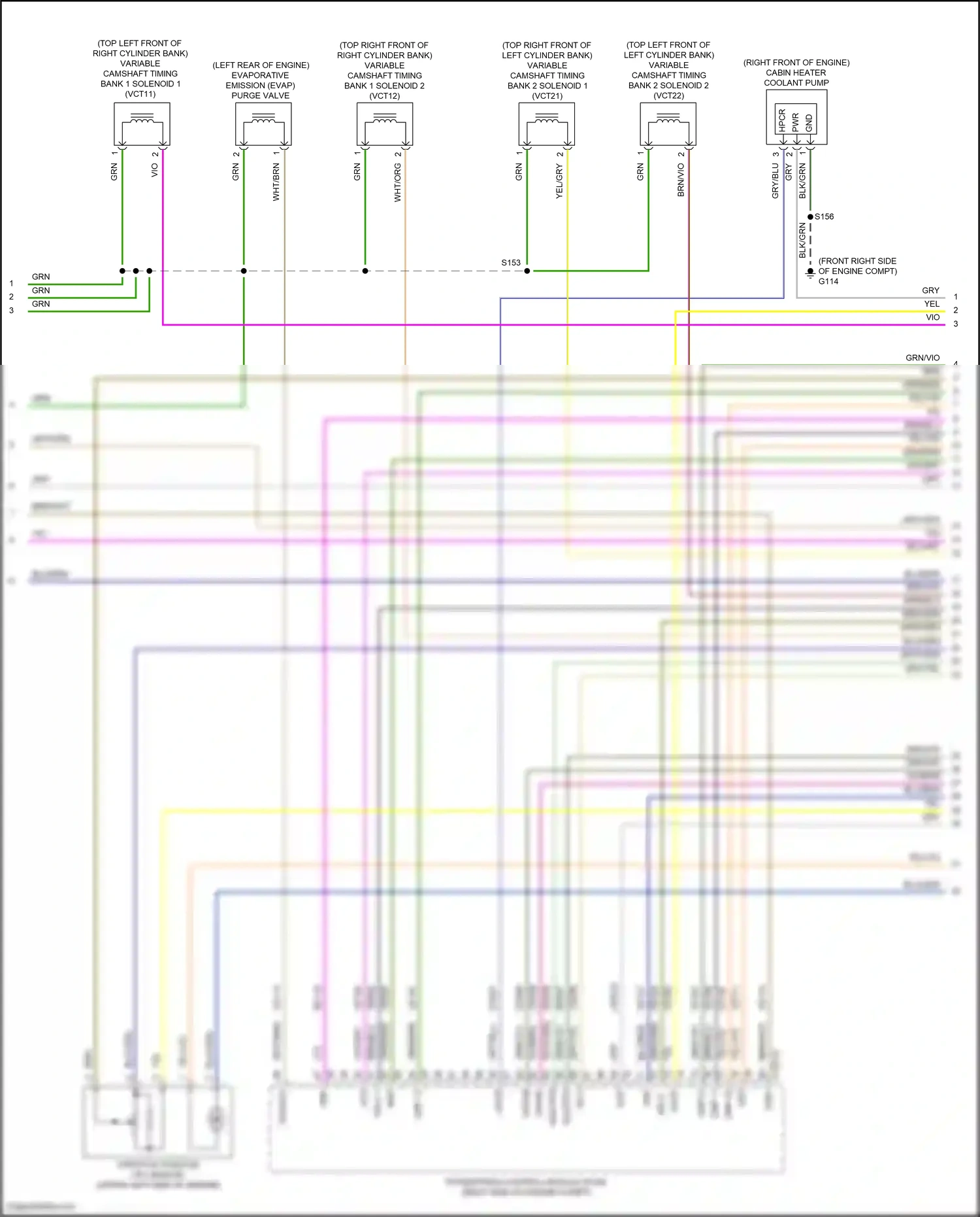 Wiring diagram cmp 12 for Ford Edge III (2023-2024) (1 of 1)