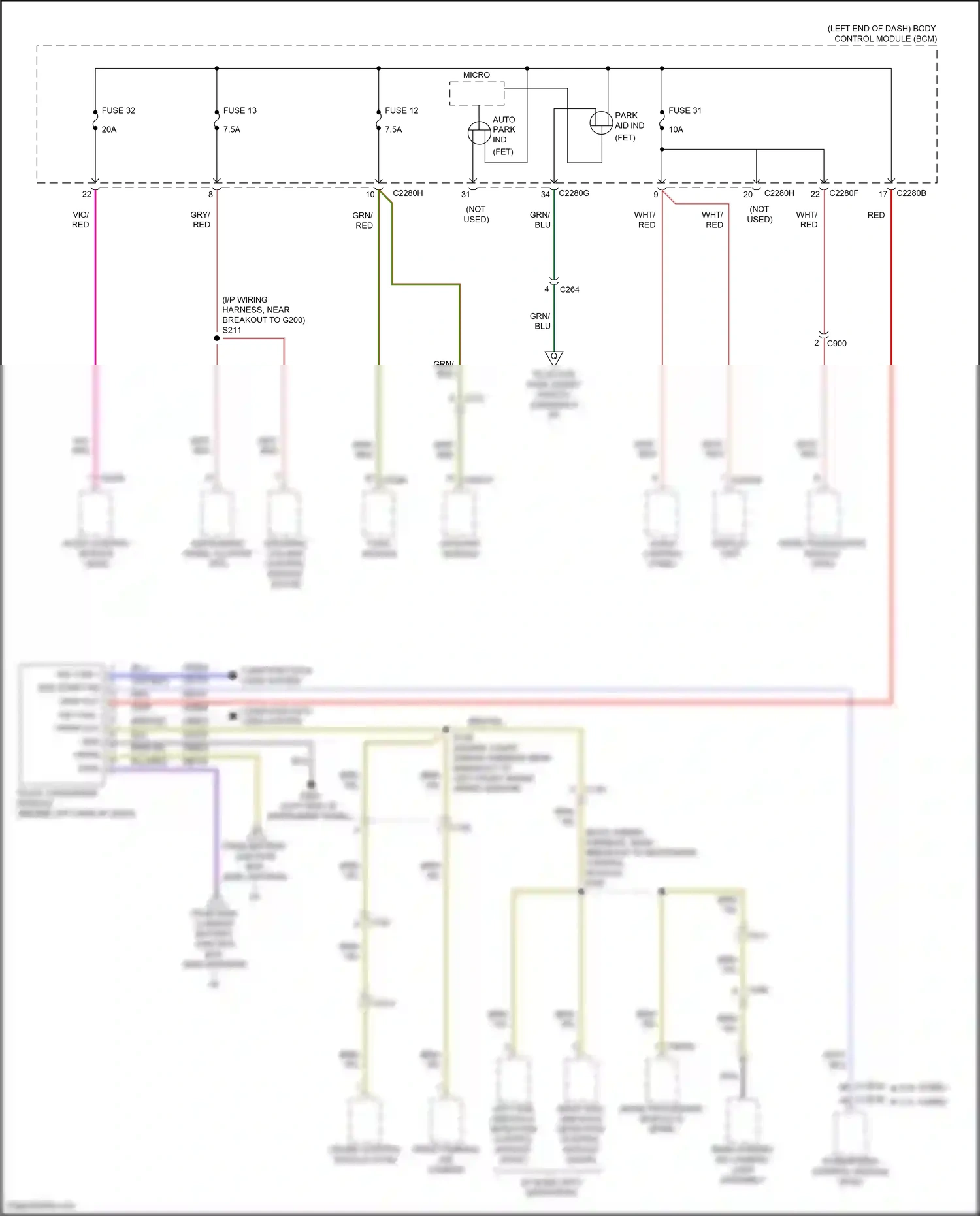 Wiring diagram eng start sig for Ford Edge III (2023-2024) (1 of 1)