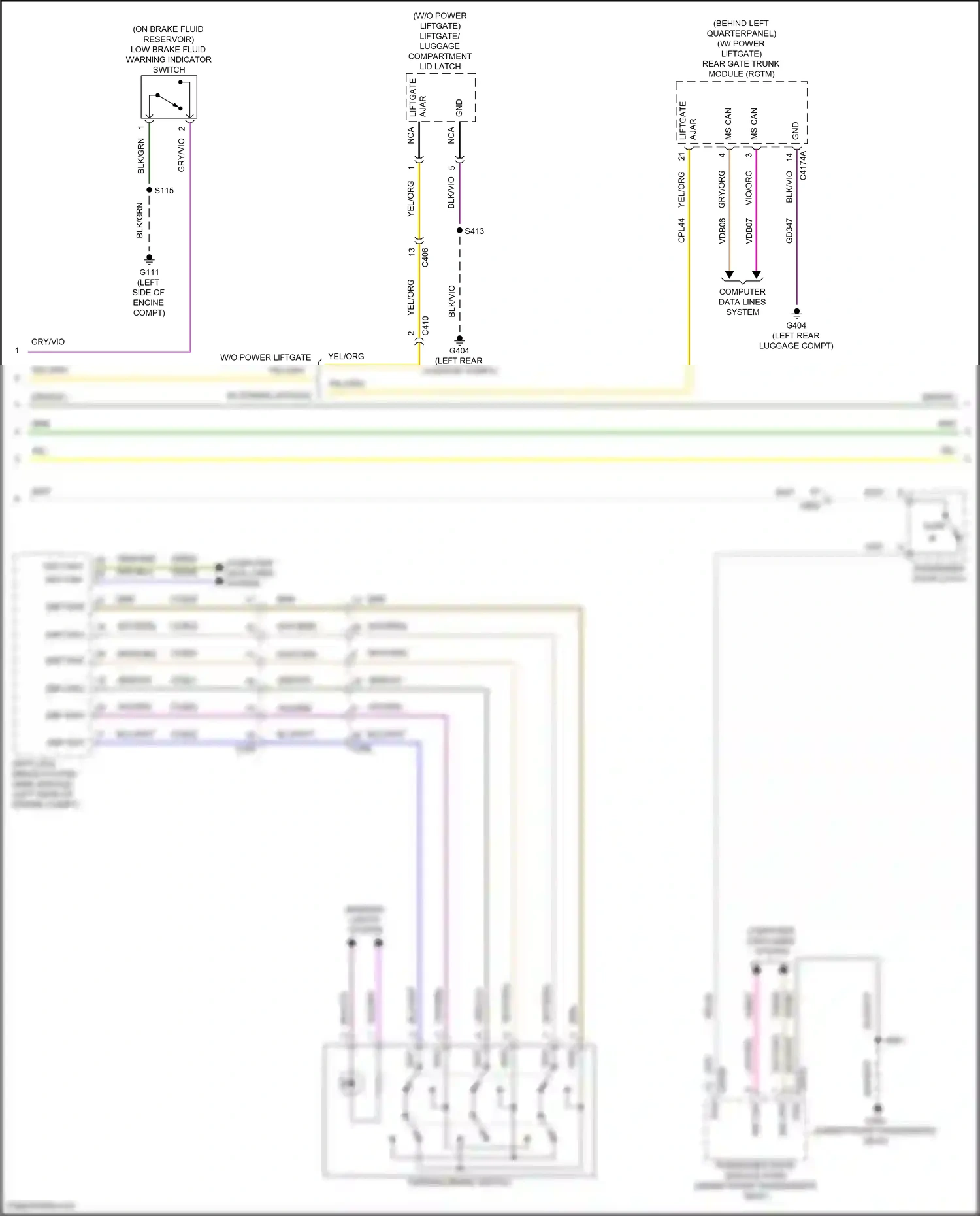 Wiring diagram grn for Ford Edge III (2023-2024) (34 of 64)