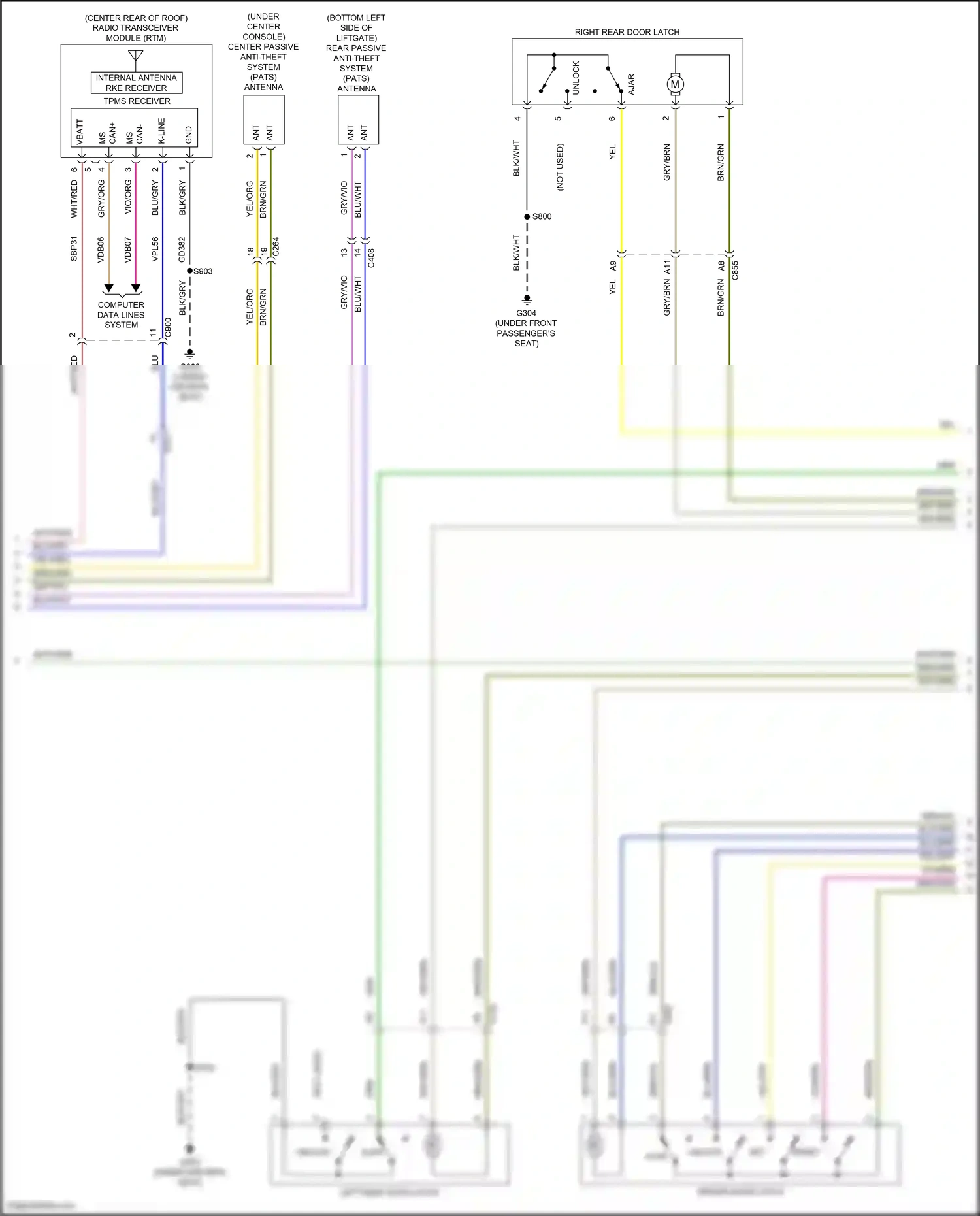 Wiring diagram grn for Ford Edge III (2023-2024) (1 of 64)