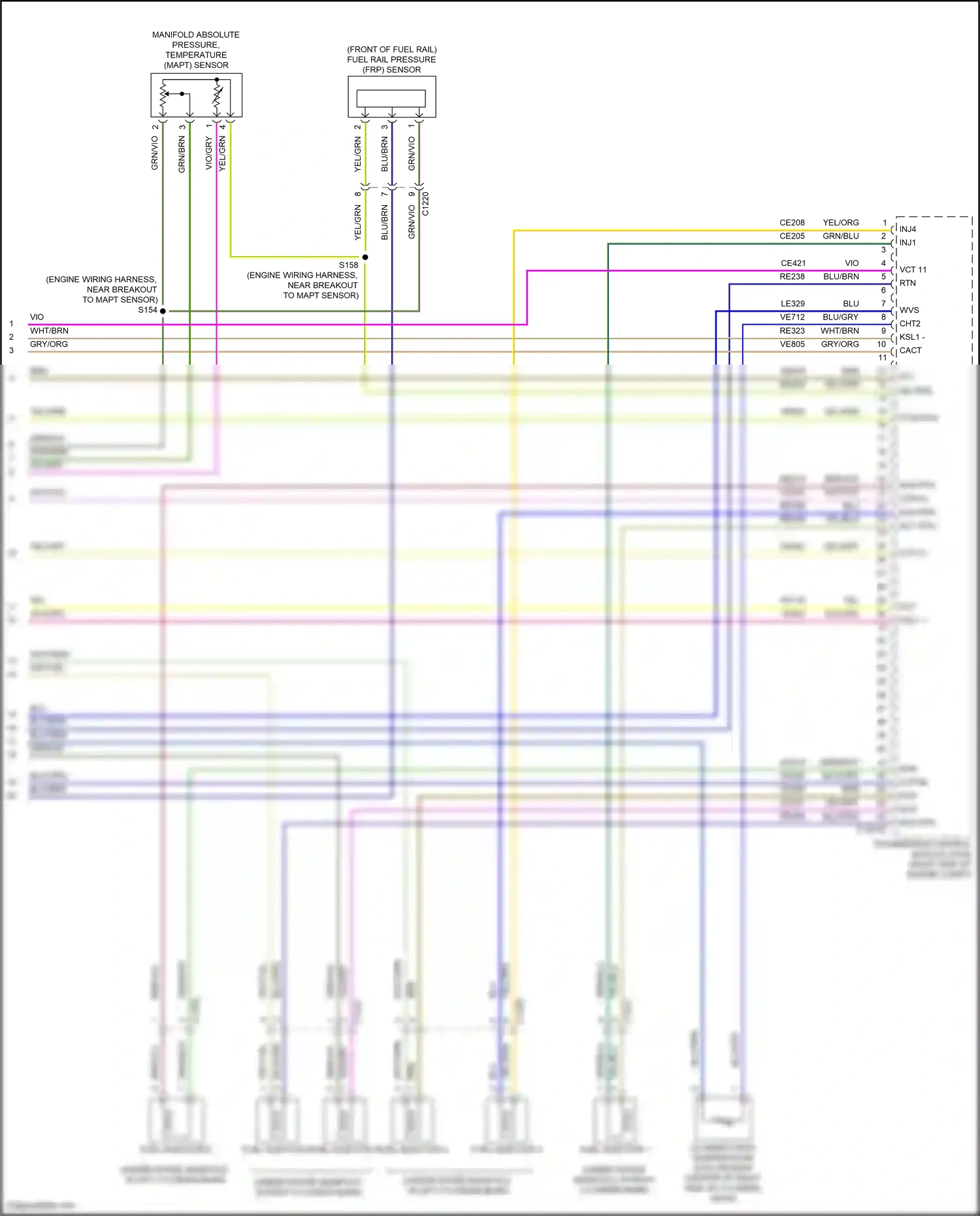 Wiring diagram grn/blu for Ford Edge III (2023-2024) (61 of 63)