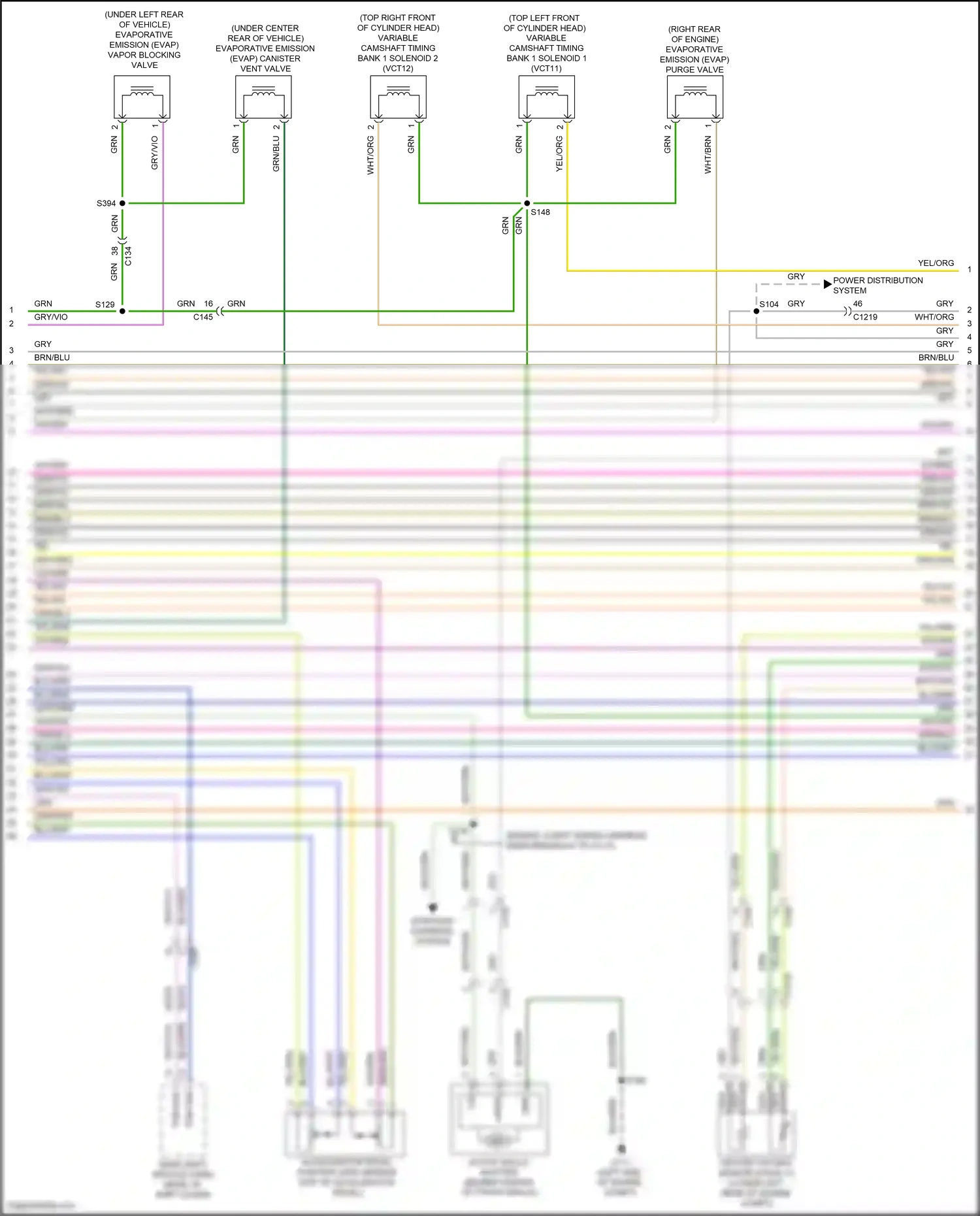 Wiring diagram gry for Ford Edge III (2023-2024) (53 of 65)