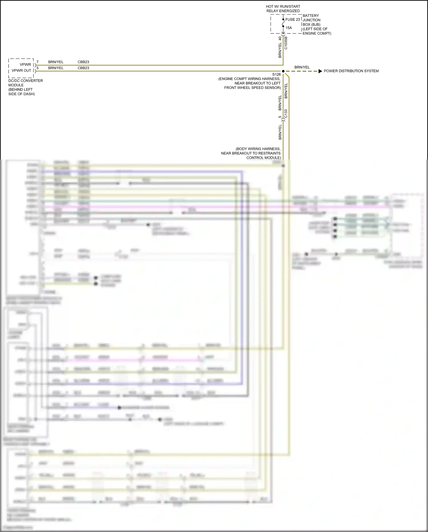 Wiring diagram lin 4 for Ford Edge III (2023-2024) (3 of 4)