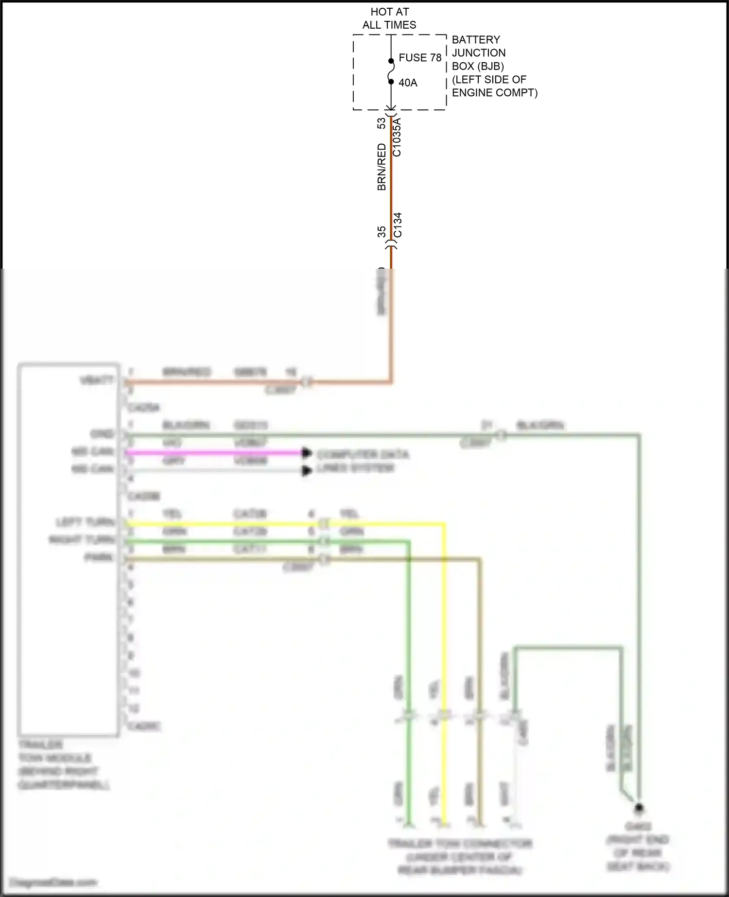 Wiring diagram ms can + for Ford Edge III (2023-2024) (30 of 32)