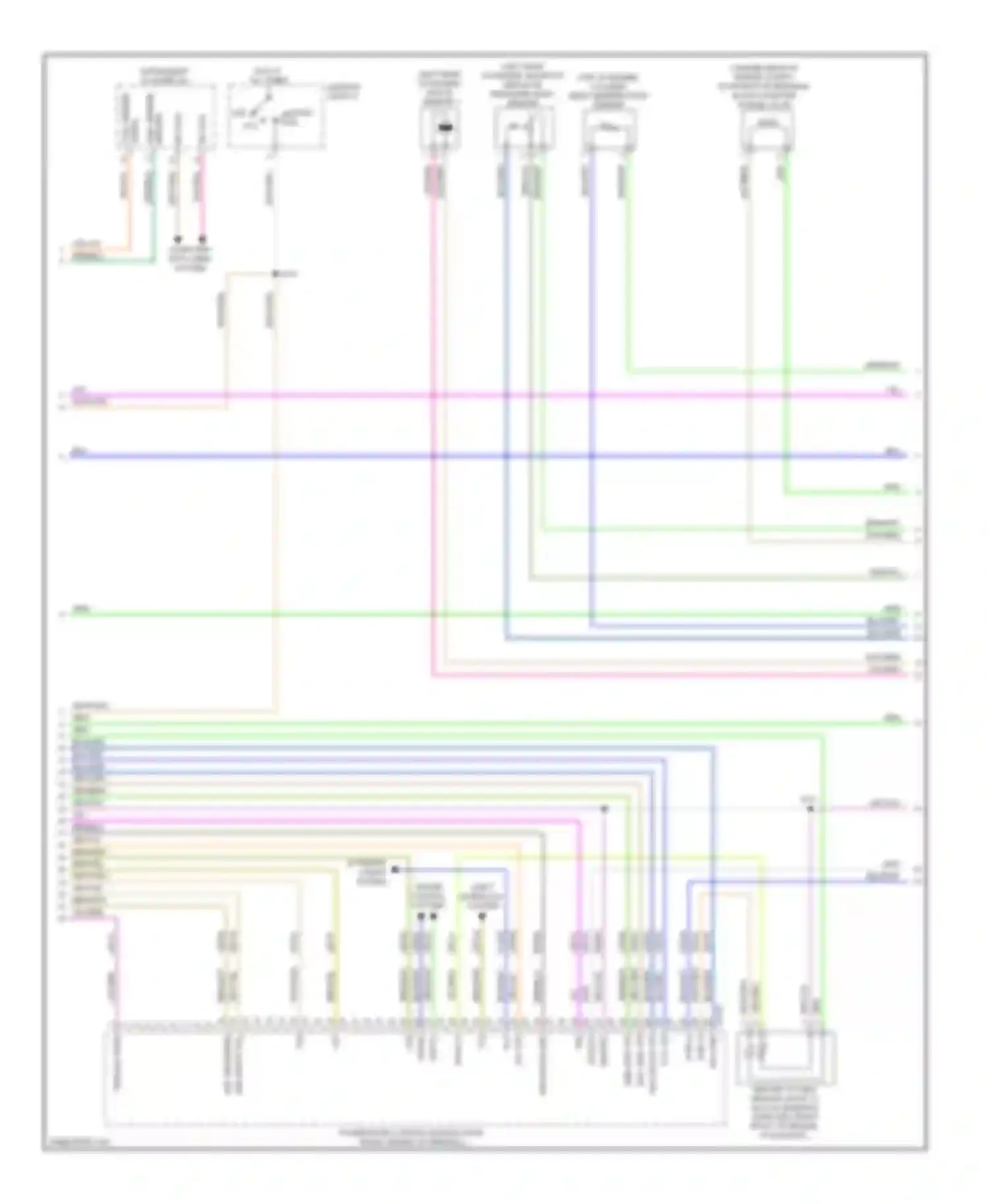 Wiring diagram computer data lines system for Ford Escape I facelift 2 (2007-2012) (30 of 47)