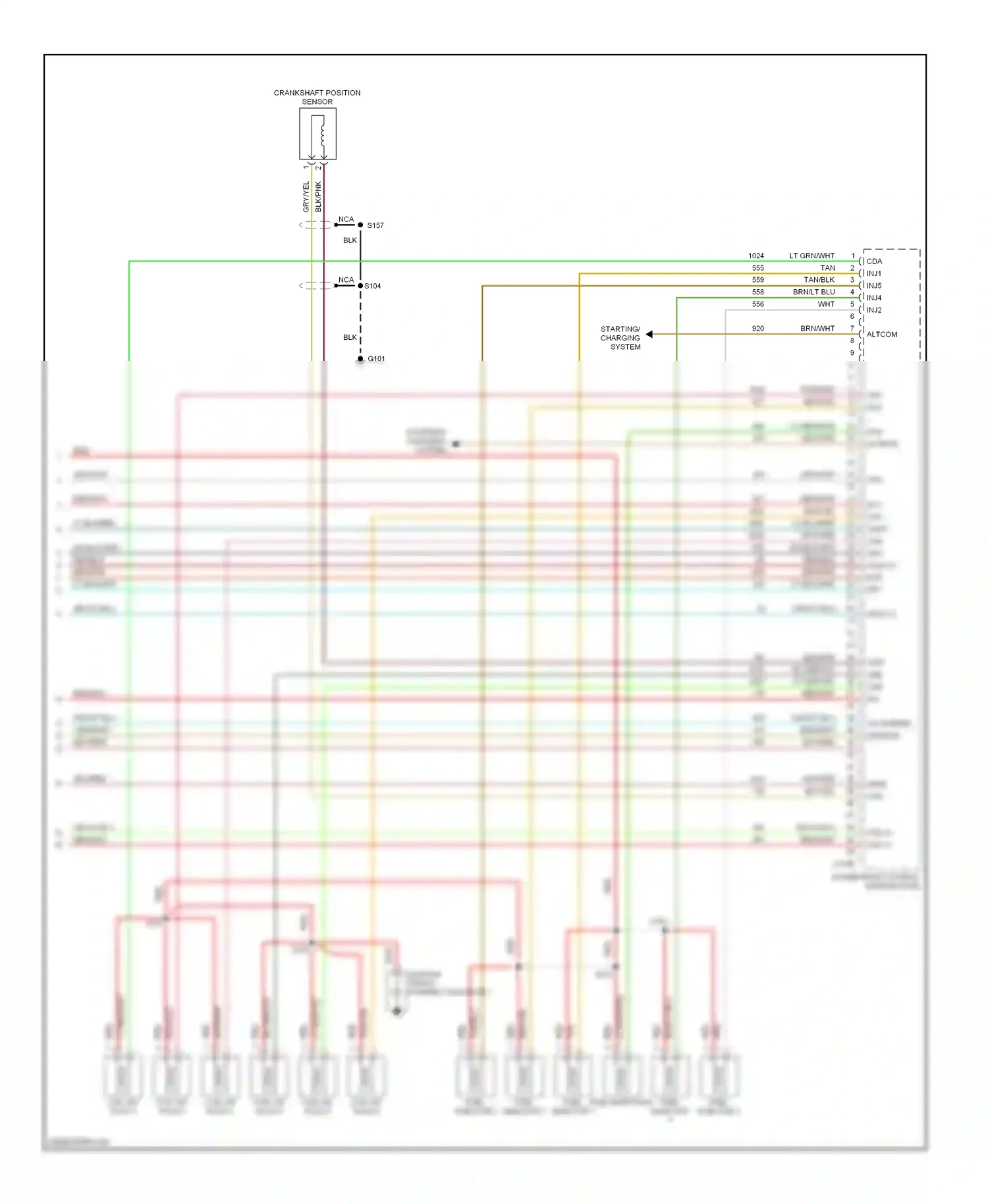Ford Escape I facelift (2004-2007) altcom wiring diagram  (2 of 2)