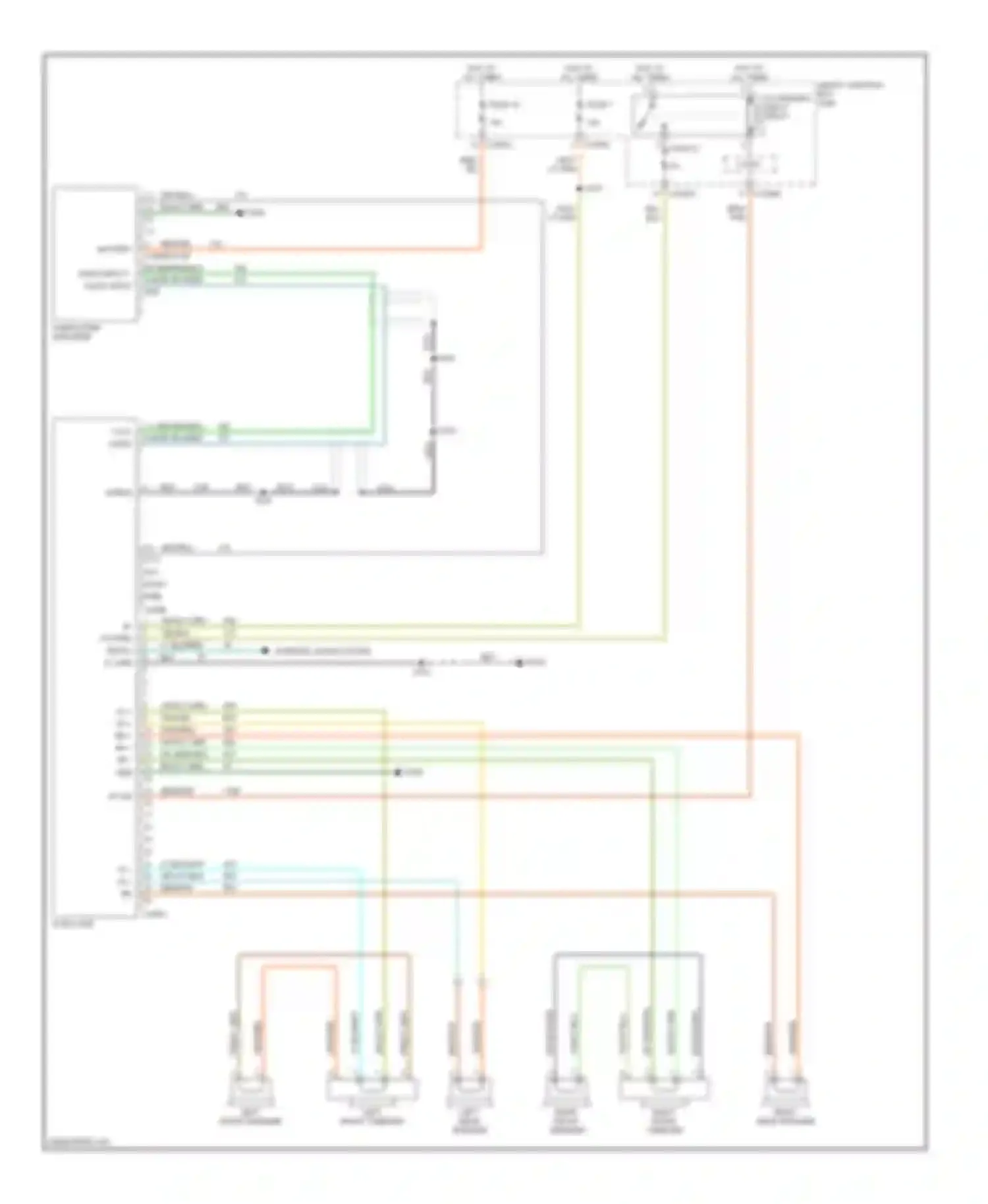 Wiring diagram blk for Ford Escape I facelift (2004-2007) (96 of 115)