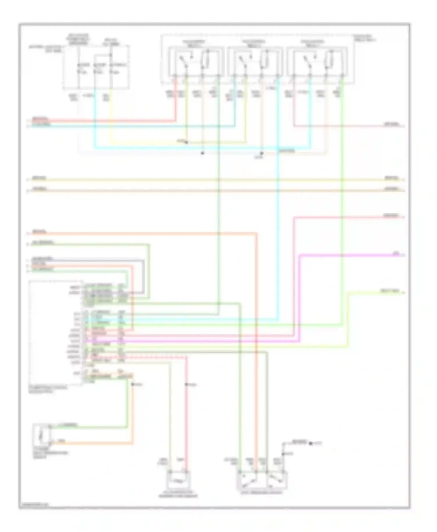 Wiring diagram blk for Ford Escape I facelift (2004-2007) (4 of 115)