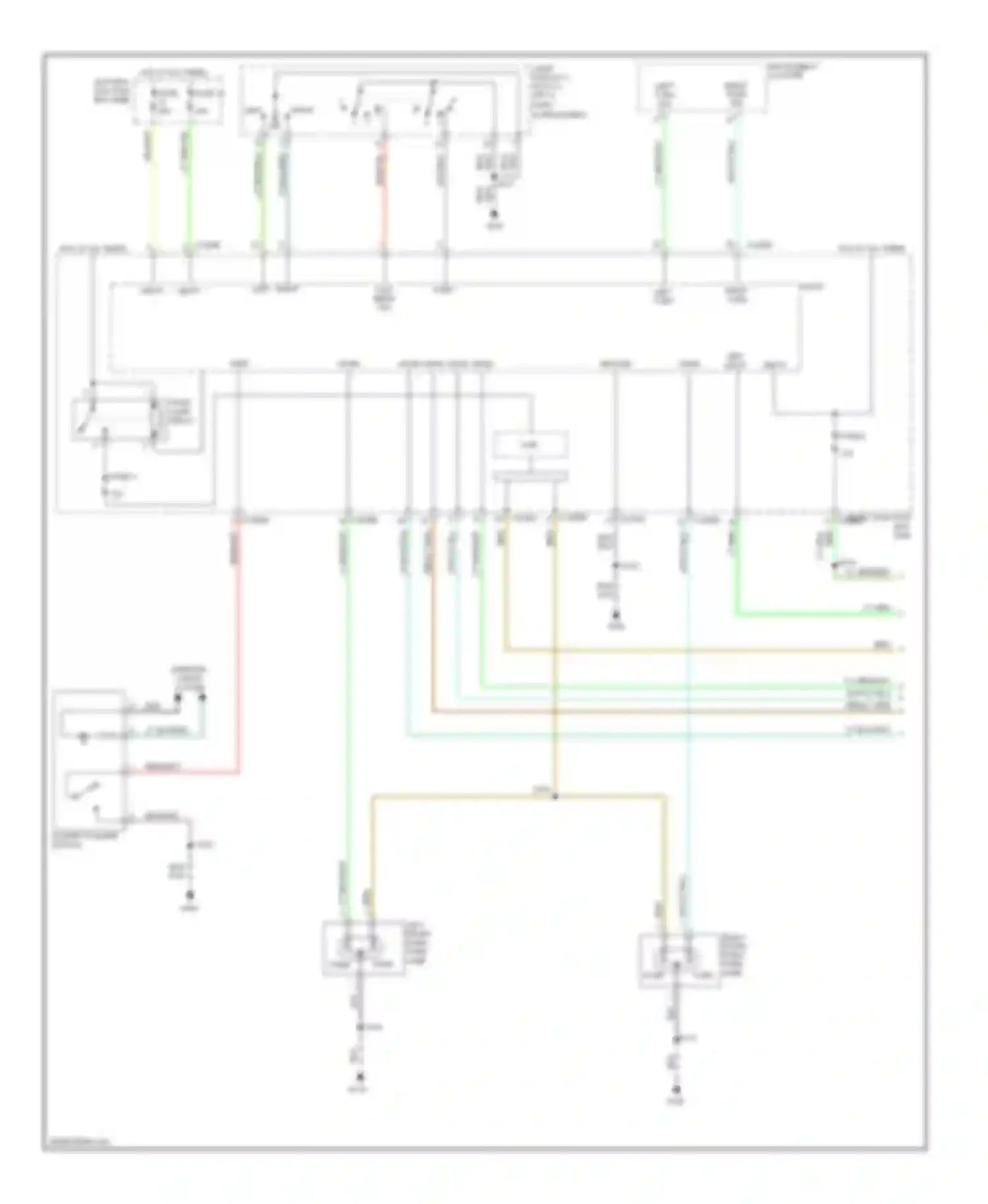 Wiring diagram bpp input vbatt for Ford Escape I facelift (2004-2007) (1 of 1)