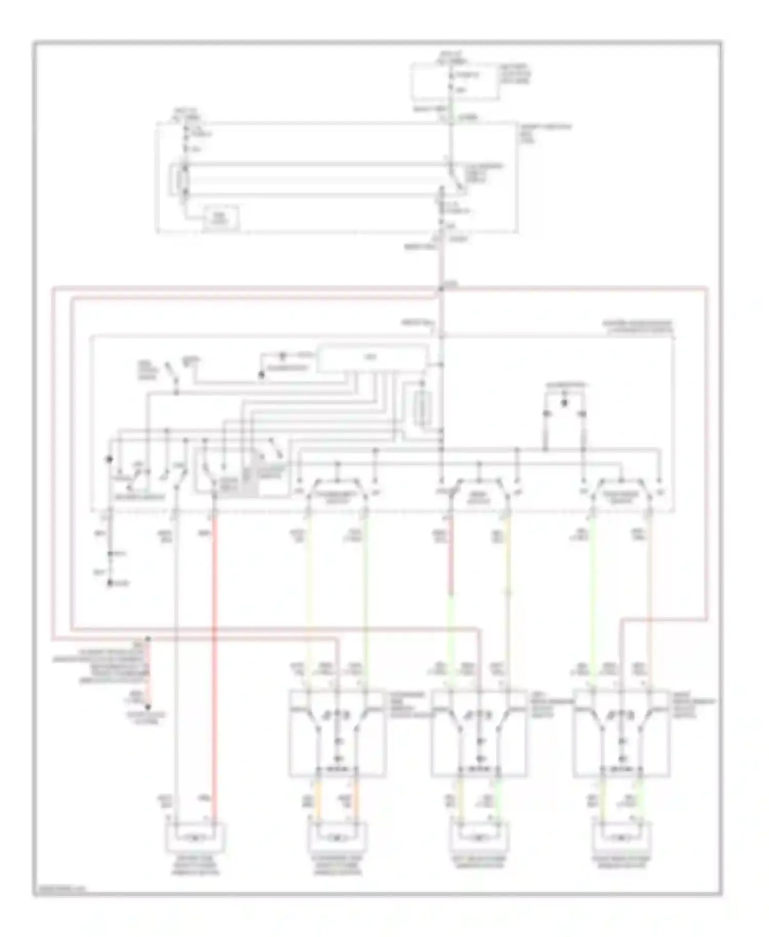 Wiring diagram fuse 15 for Ford Escape I facelift (2004-2007) (6 of 6)