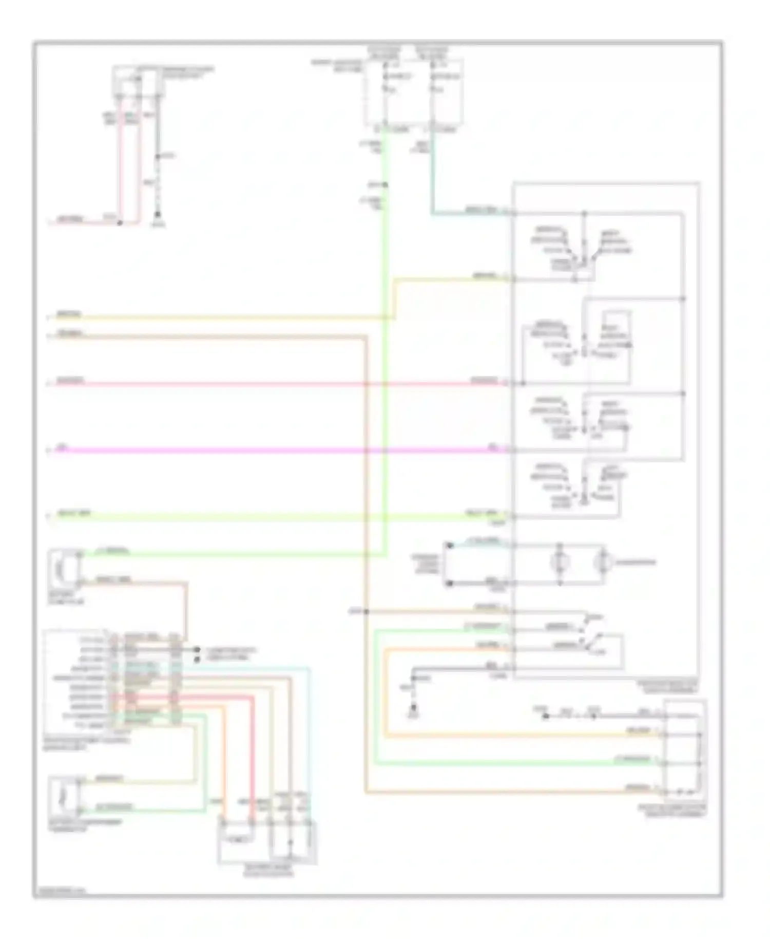 Wiring diagram lt blu/red for Ford Escape I facelift (2004-2007) (2 of 28)