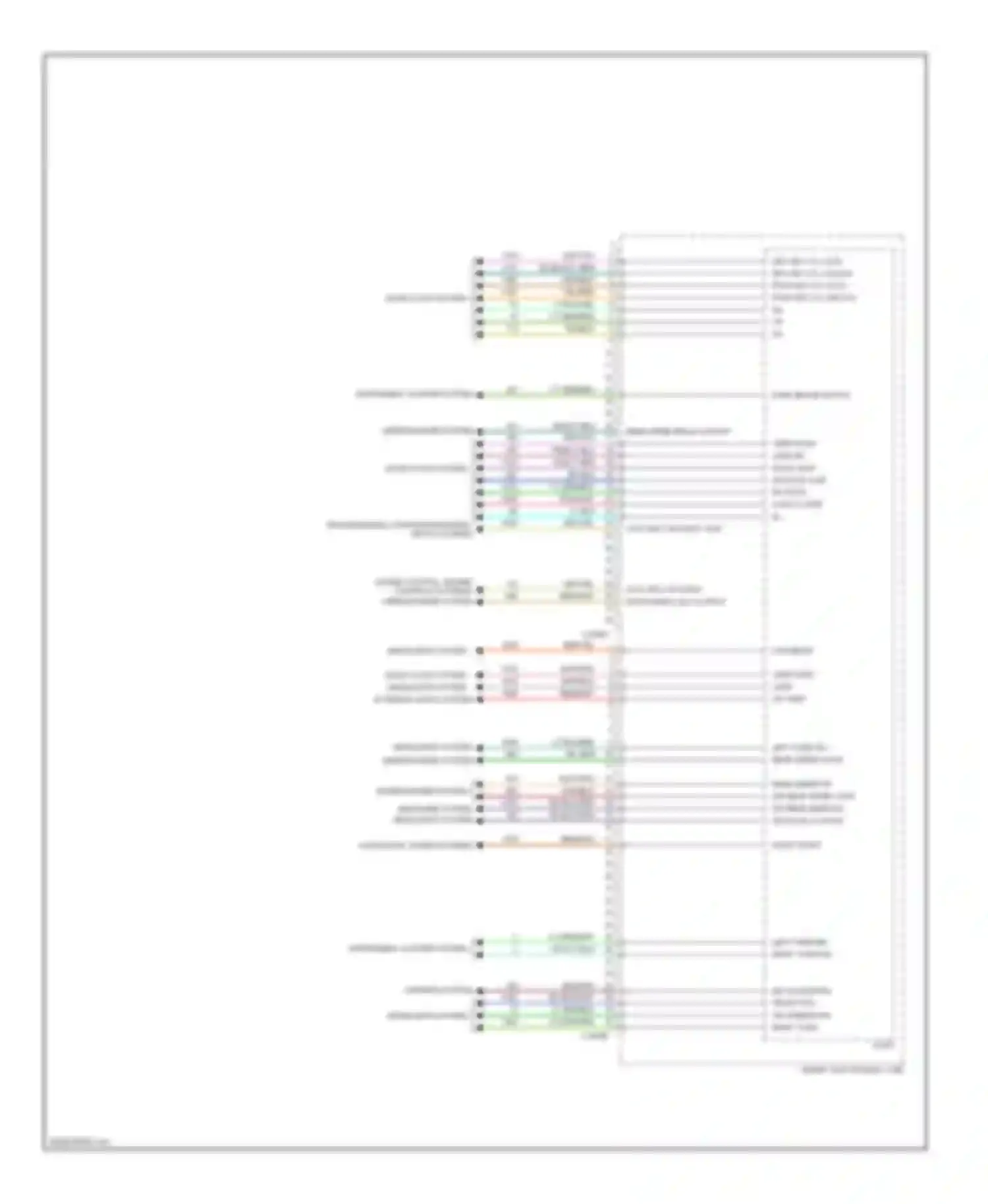 Wiring diagram rear wiper int sw rear wiper cont sw rear defrost sw flash to pass for Ford Escape I facelift (2004-2007) (1 of 2)