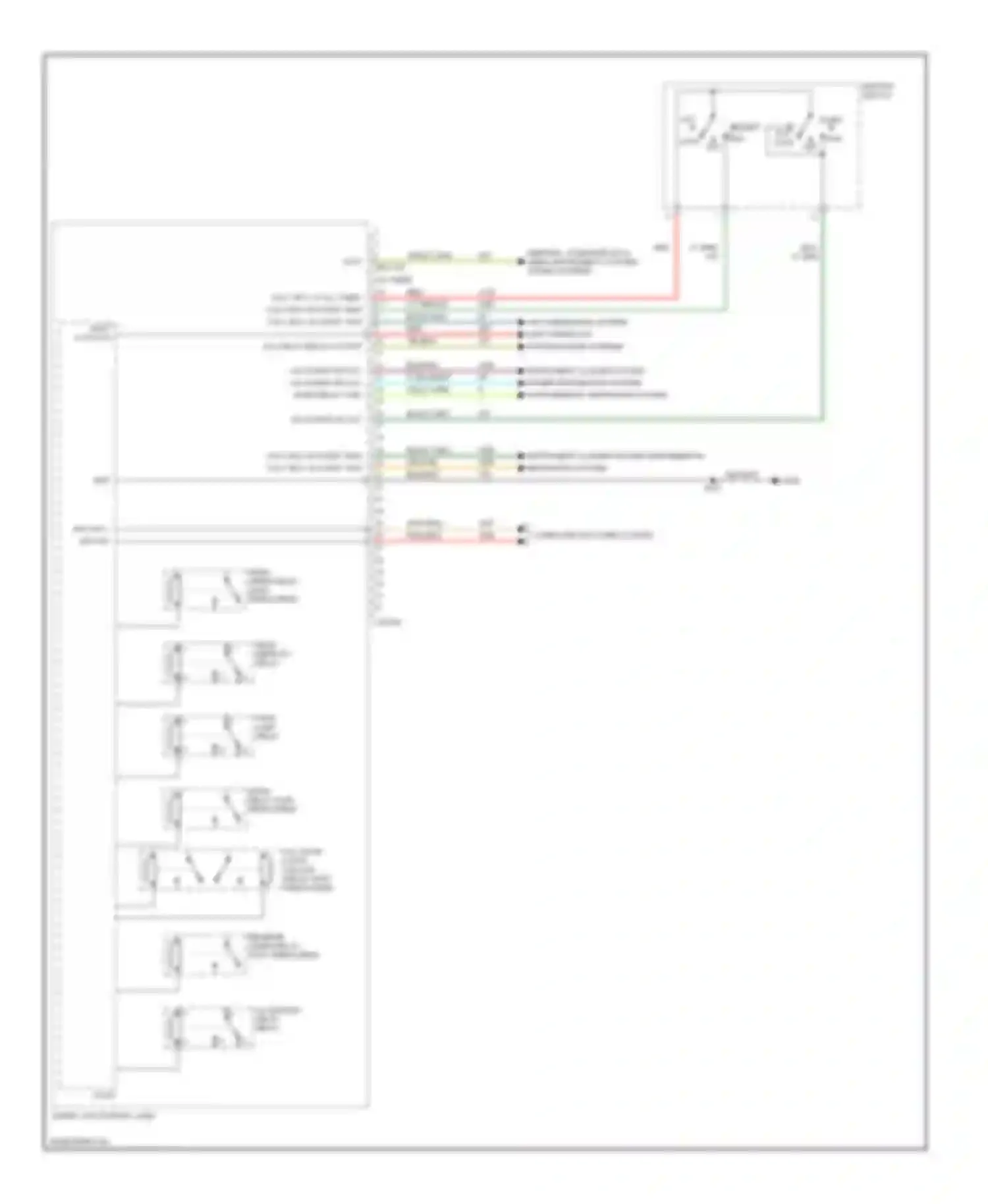 Wiring diagram red for Ford Escape I facelift (2004-2007) (15 of 84)