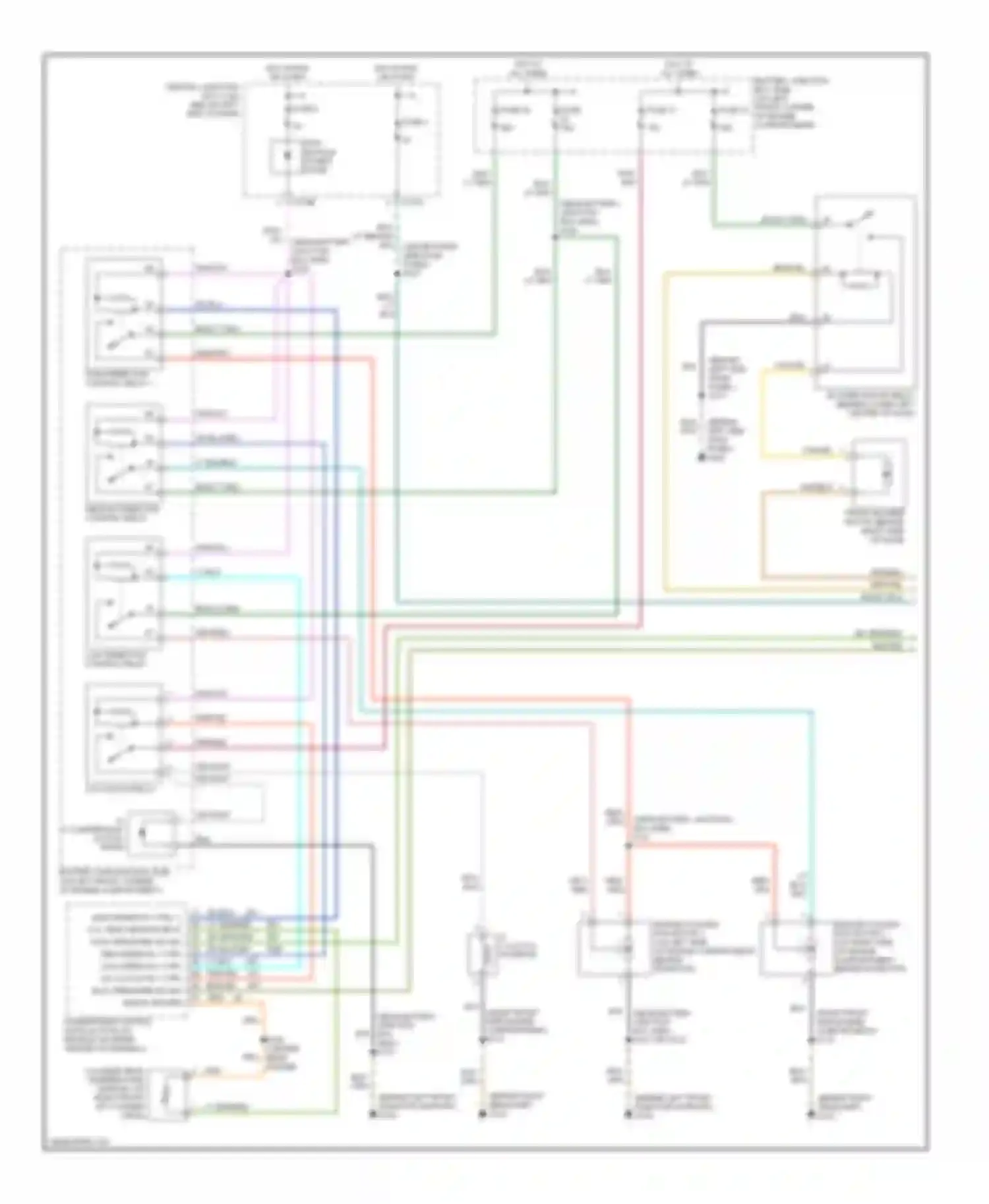 Escape Ford I (2000-2004): 2.0l, manual a/c circuit (1 of 2)