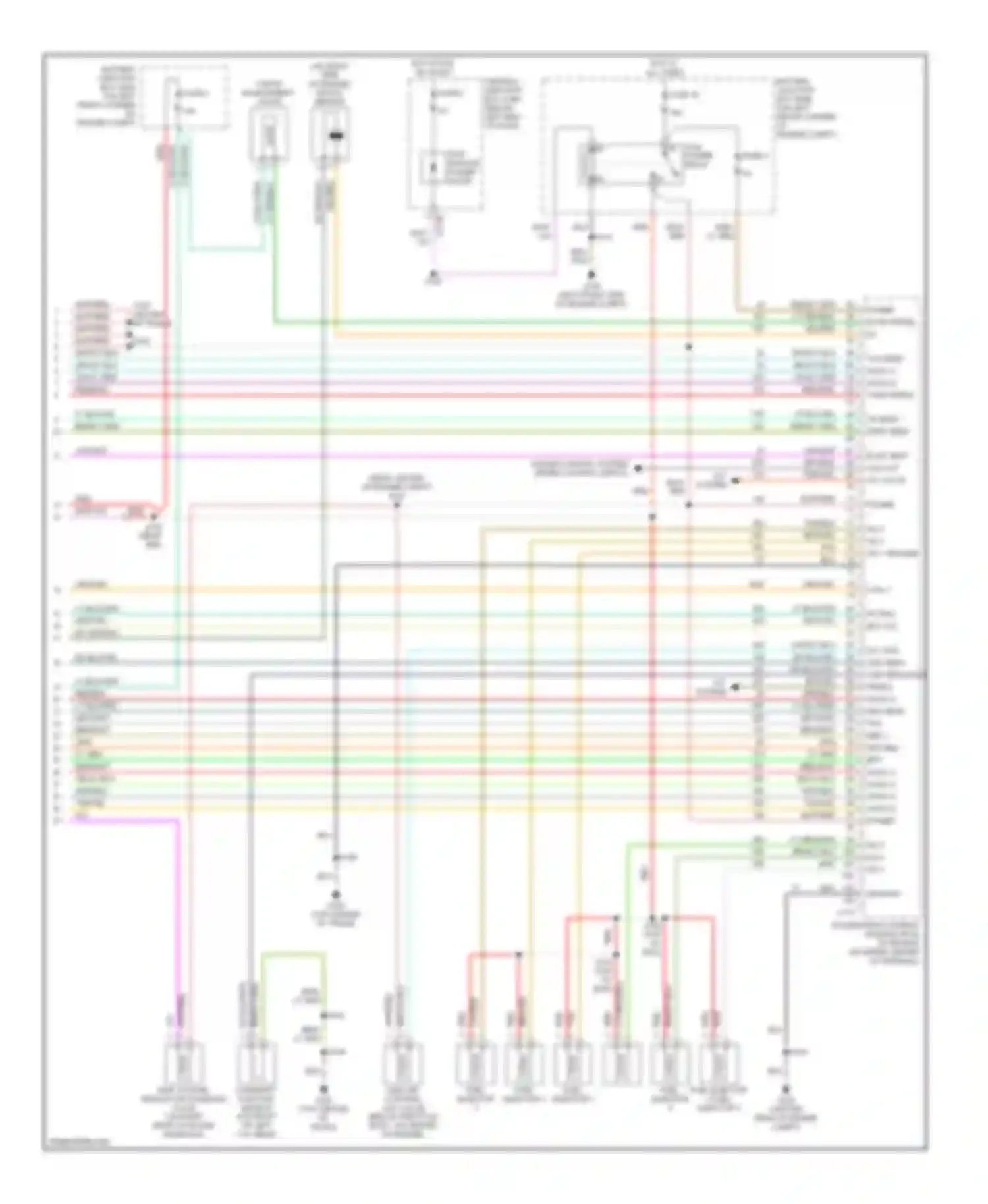 Wiring diagram brn/lt blu for Ford Escape I (2000-2004) (3 of 3)