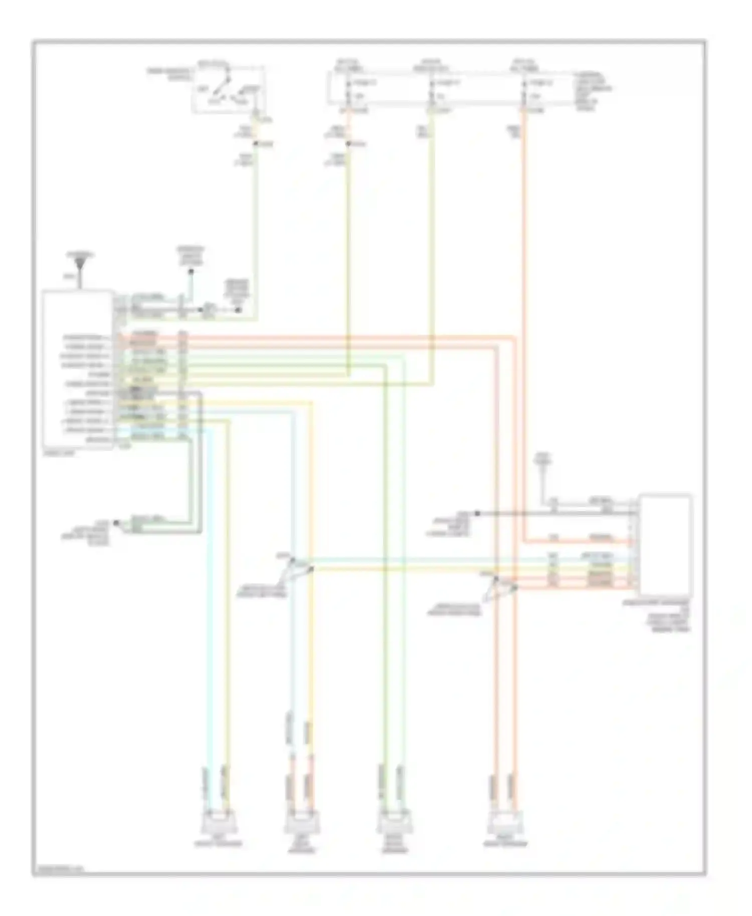 Wiring diagram lt blu/red for Ford Escape I (2000-2004) (14 of 16)