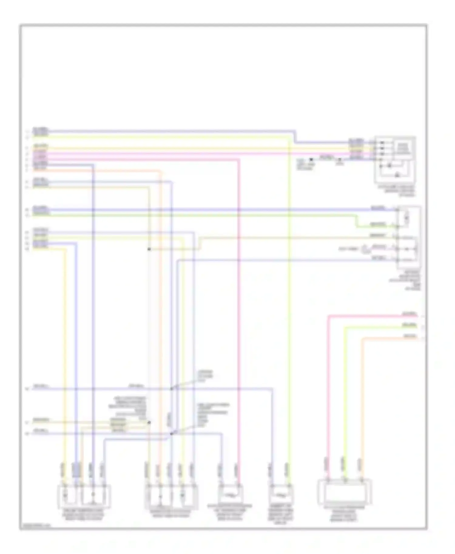 Escape Ford II (2007-2012): Automatic a/c circuit, except hybrid (2 of 3)