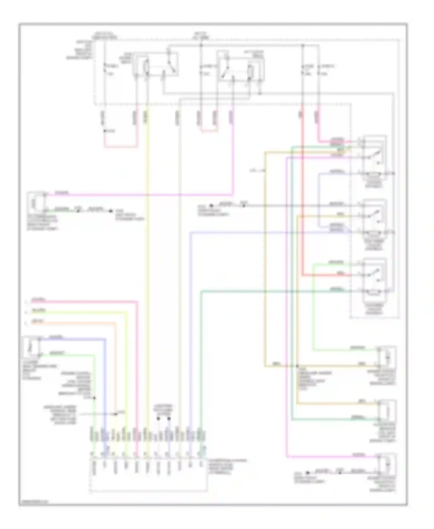 Escape Ford II (2007-2012): Manual a/c circuit (3 of 3)