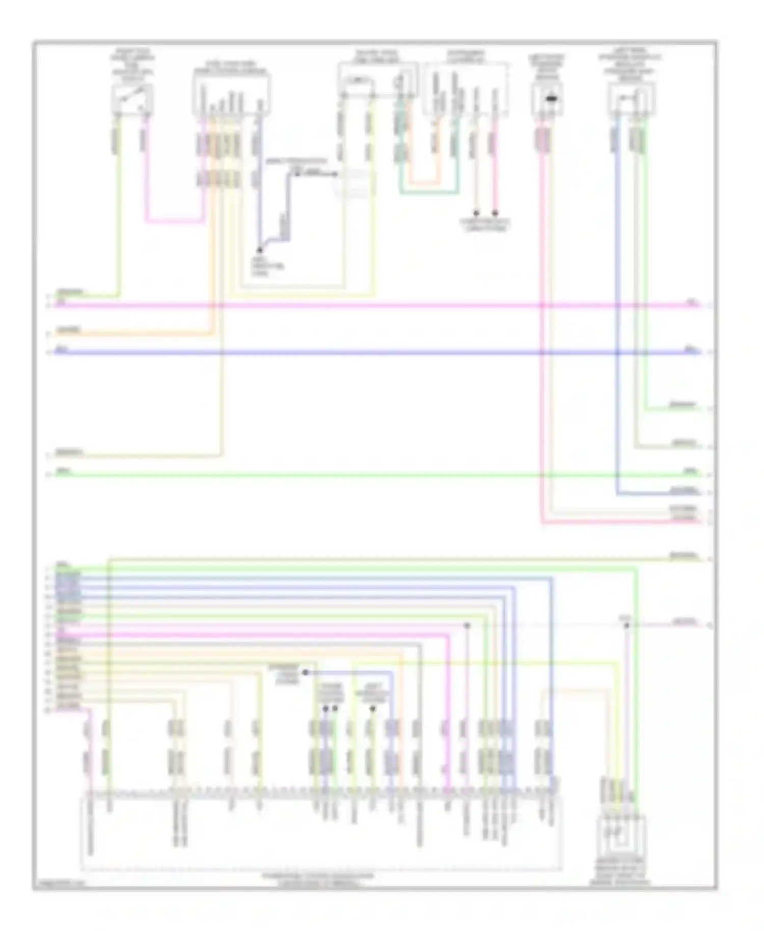 Escape Ford II (2007-2012): Wiring diagram engine performance 2.5l, except hybrid (3 of 5)