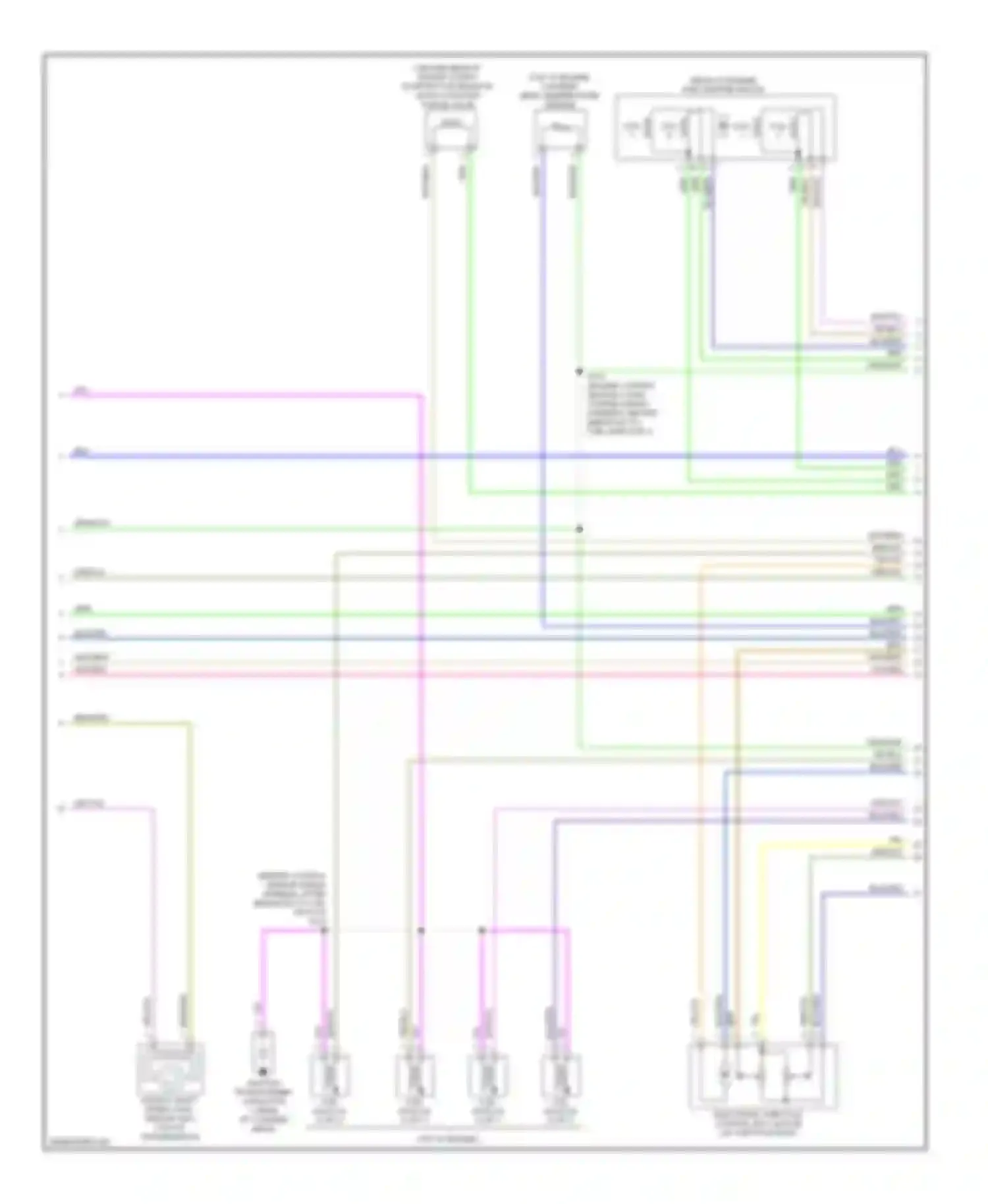Escape Ford II (2007-2012): Wiring diagram engine performance 2.5l, except hybrid (4 of 5)