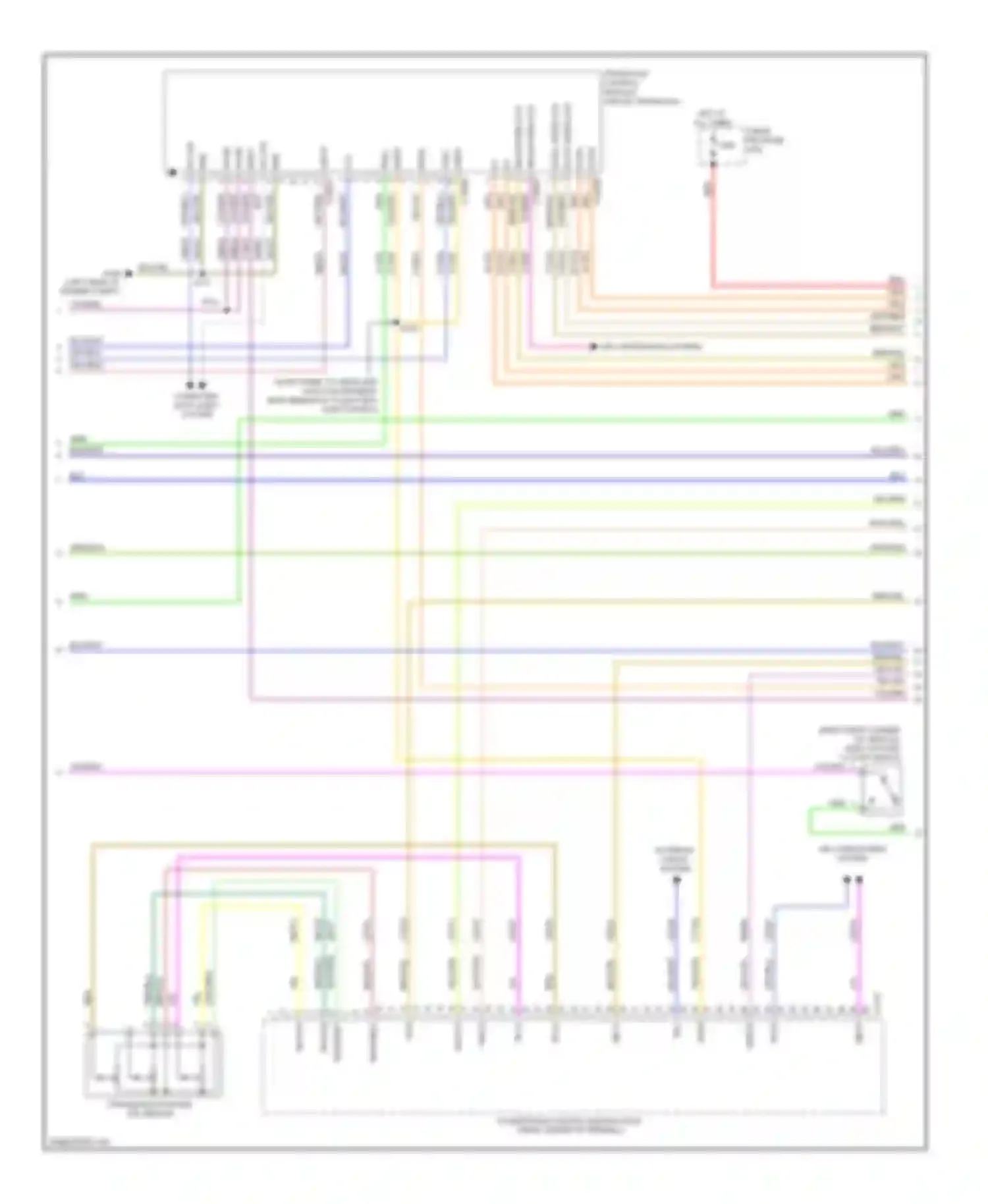 Escape Ford II (2007-2012): Wiring diagram engine performance 2.5l, hybrid (3 of 6)
