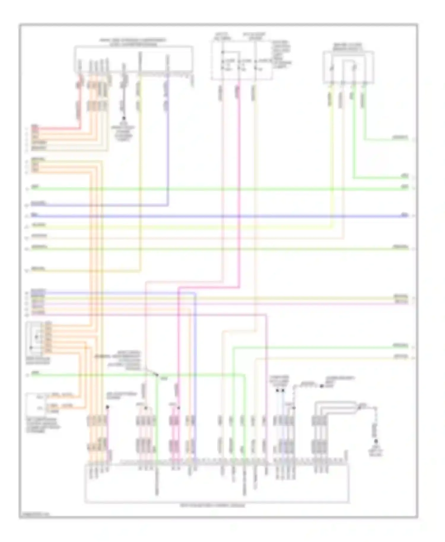 Escape Ford II (2007-2012): Wiring diagram engine performance 2.5l, hybrid (4 of 6)