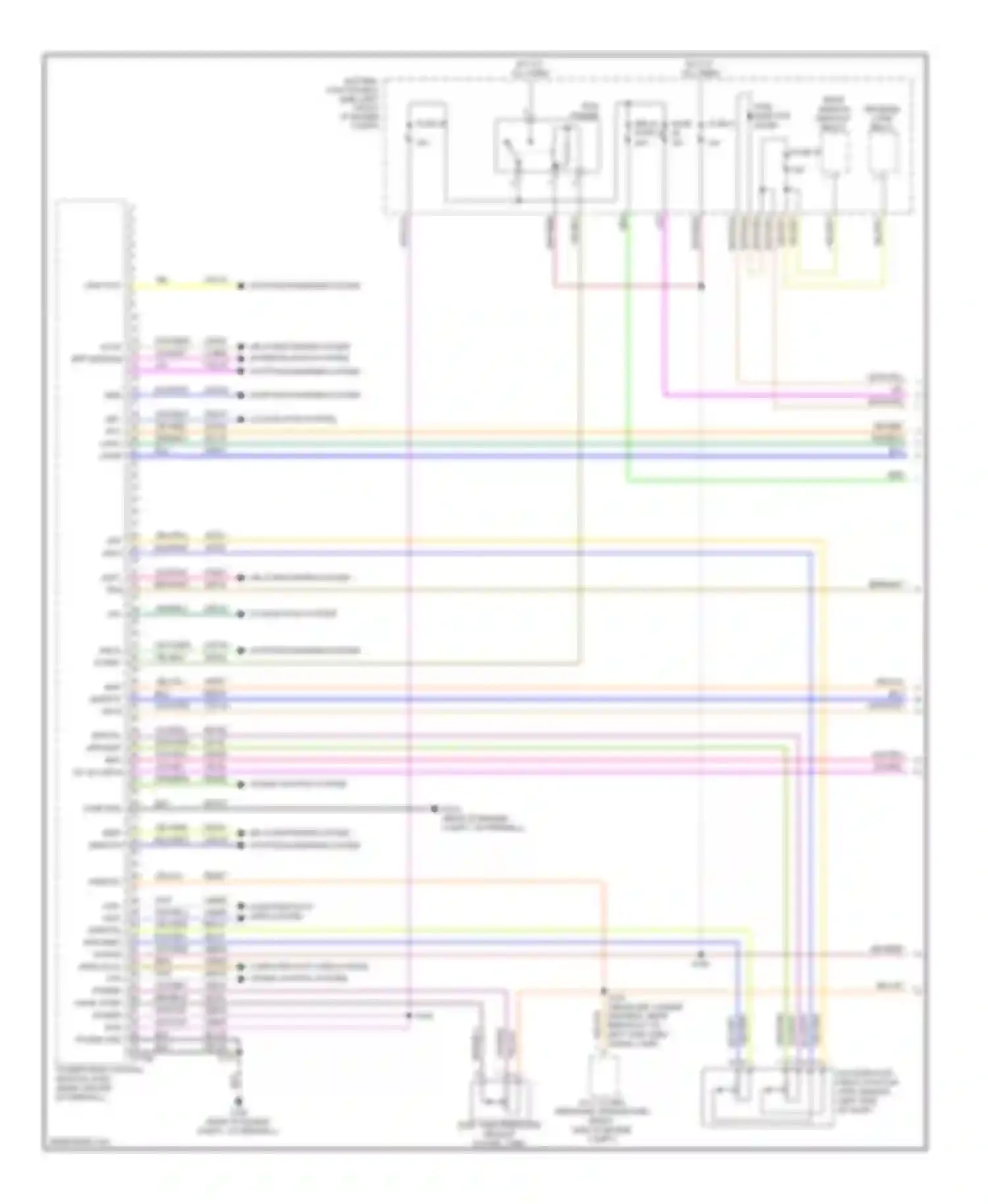 Escape Ford II (2007-2012): Wiring diagram engine performance 3.0l (1 of 5)