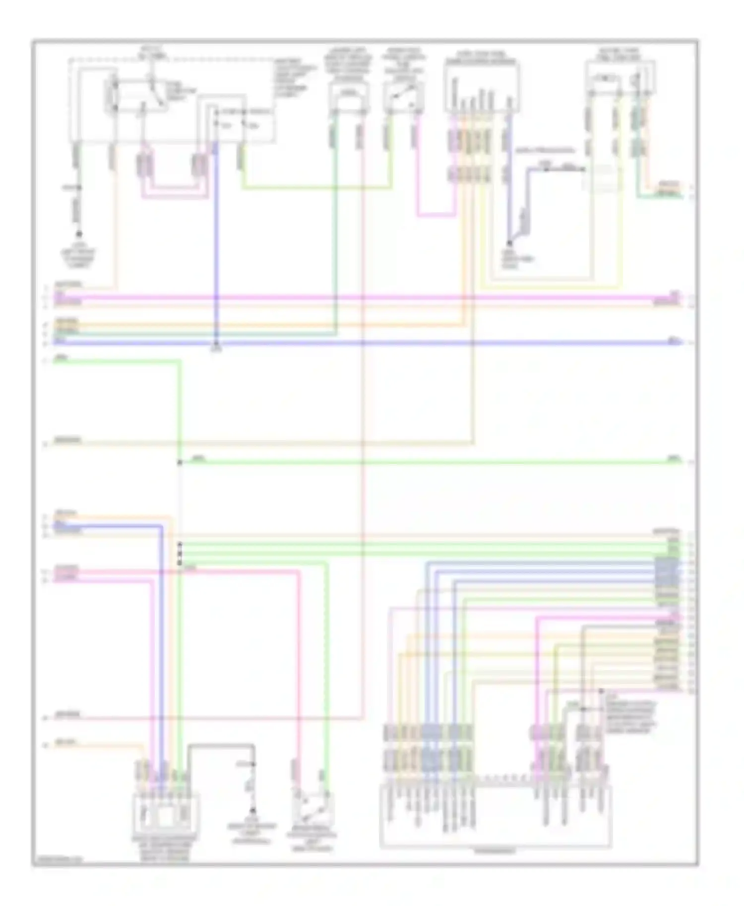 Escape Ford II (2007-2012): Wiring diagram engine performance 3.0l (2 of 5)