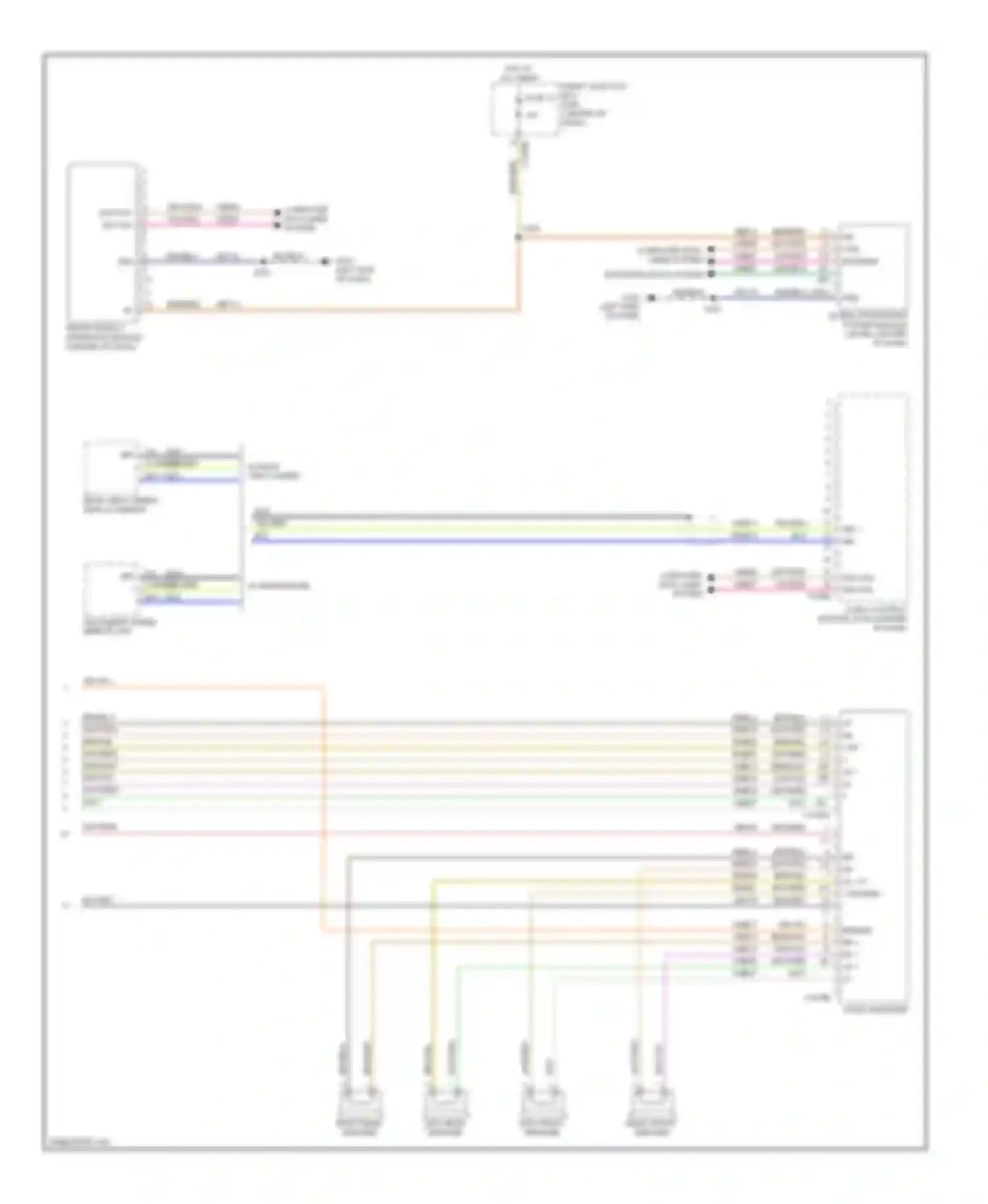 Escape Ford II (2007-2012): Navigation circuit (2 of 2)