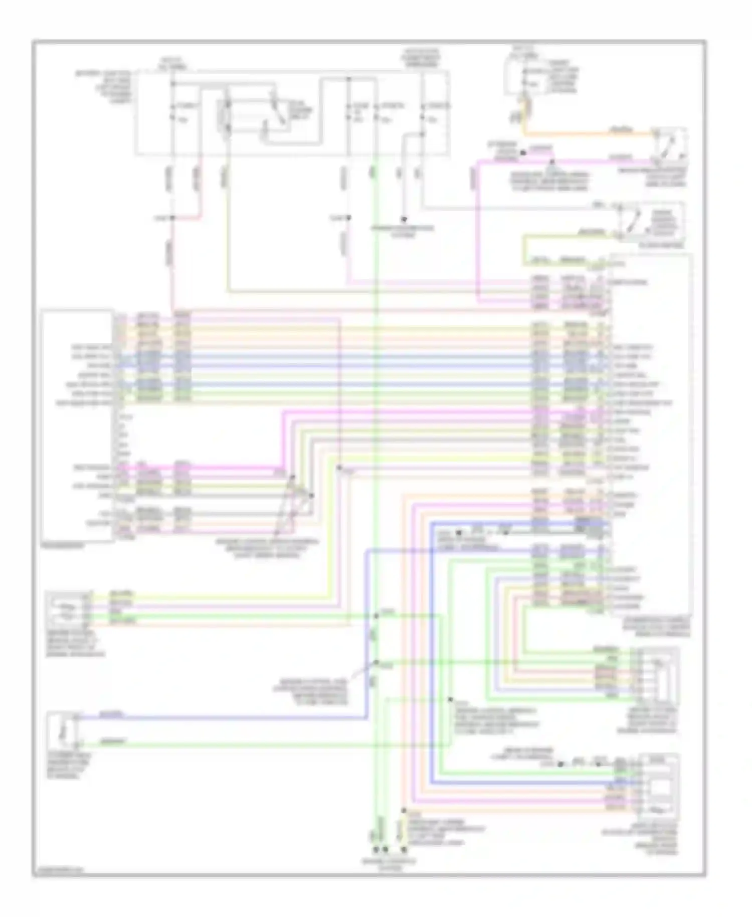 Wiring diagram blk for Ford Escape II (2007-2012) (52 of 56)
