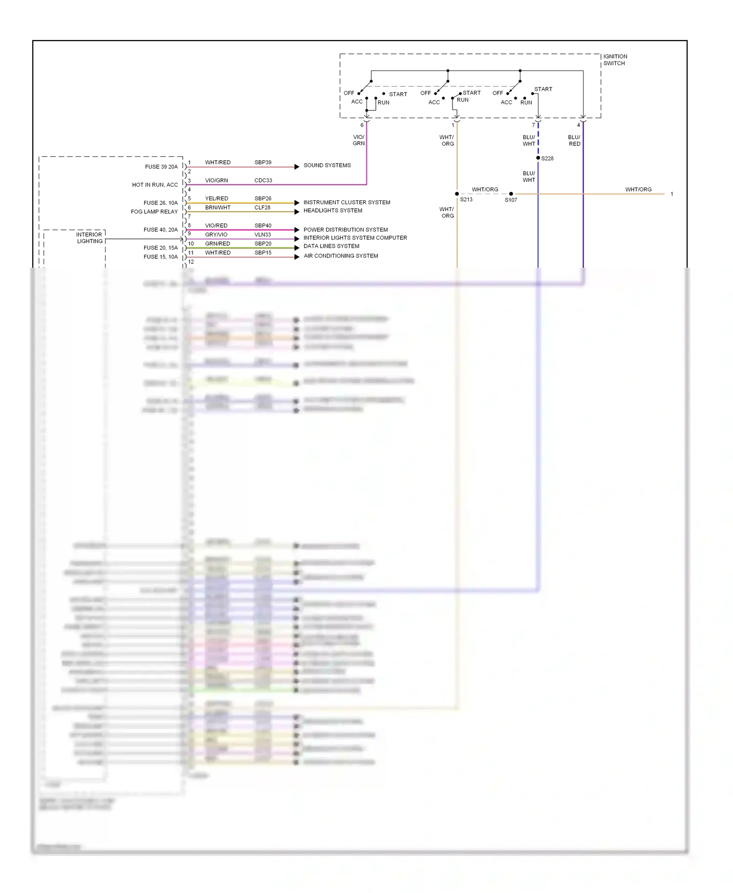 Ford Escape II (2007-2012) off wiring diagram  (2 of 15)