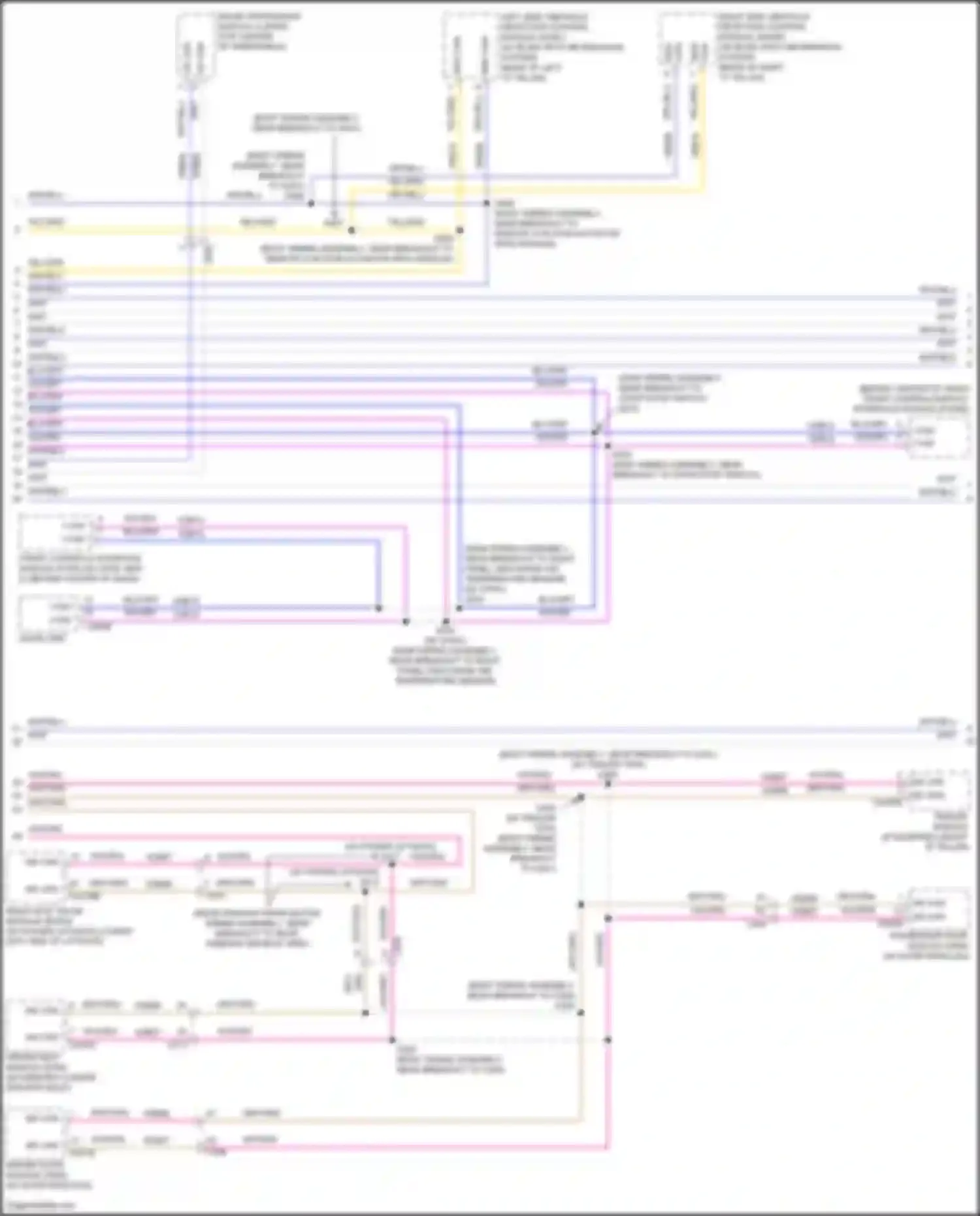 Escape Ford III facelift (2015-2019): Computer data lines circuit (2 of 3)