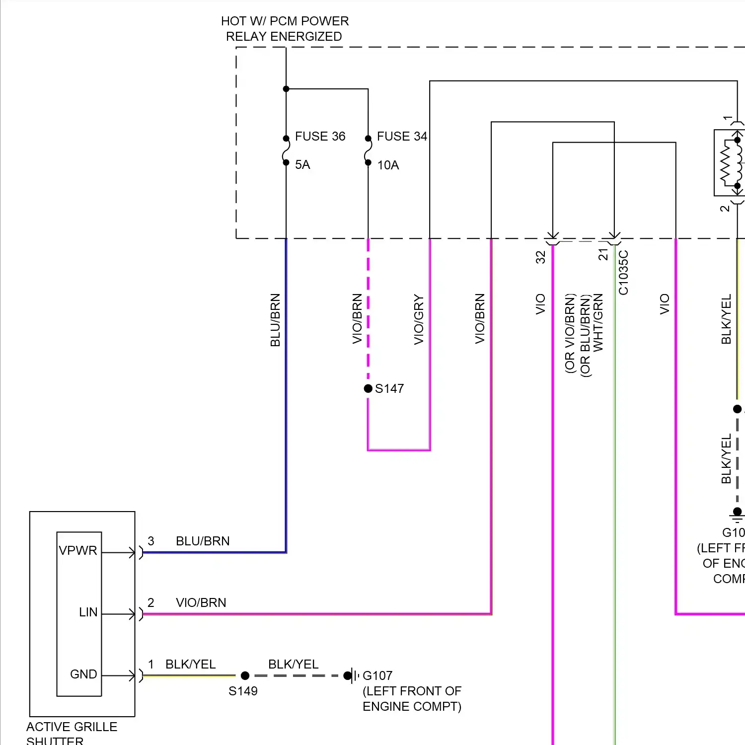 demo - Cooling fan circuit (1 of 2) Cooling fan circuit (1 of 2)
