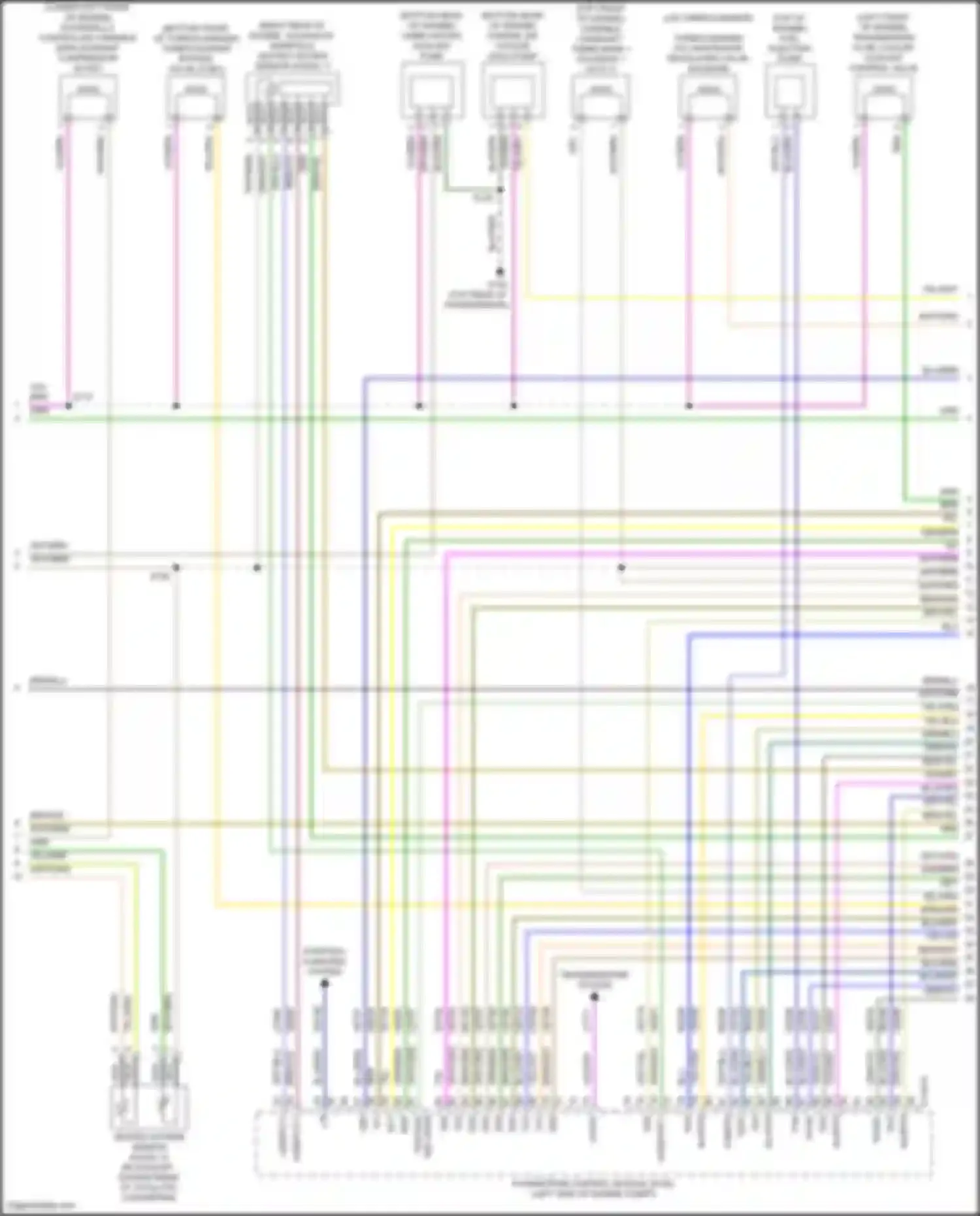 Car Wiring Diagrams for Escape Ford III facelift (2015-2019): Wiring diagram engine performance 1.5l turbo (4 of 6)